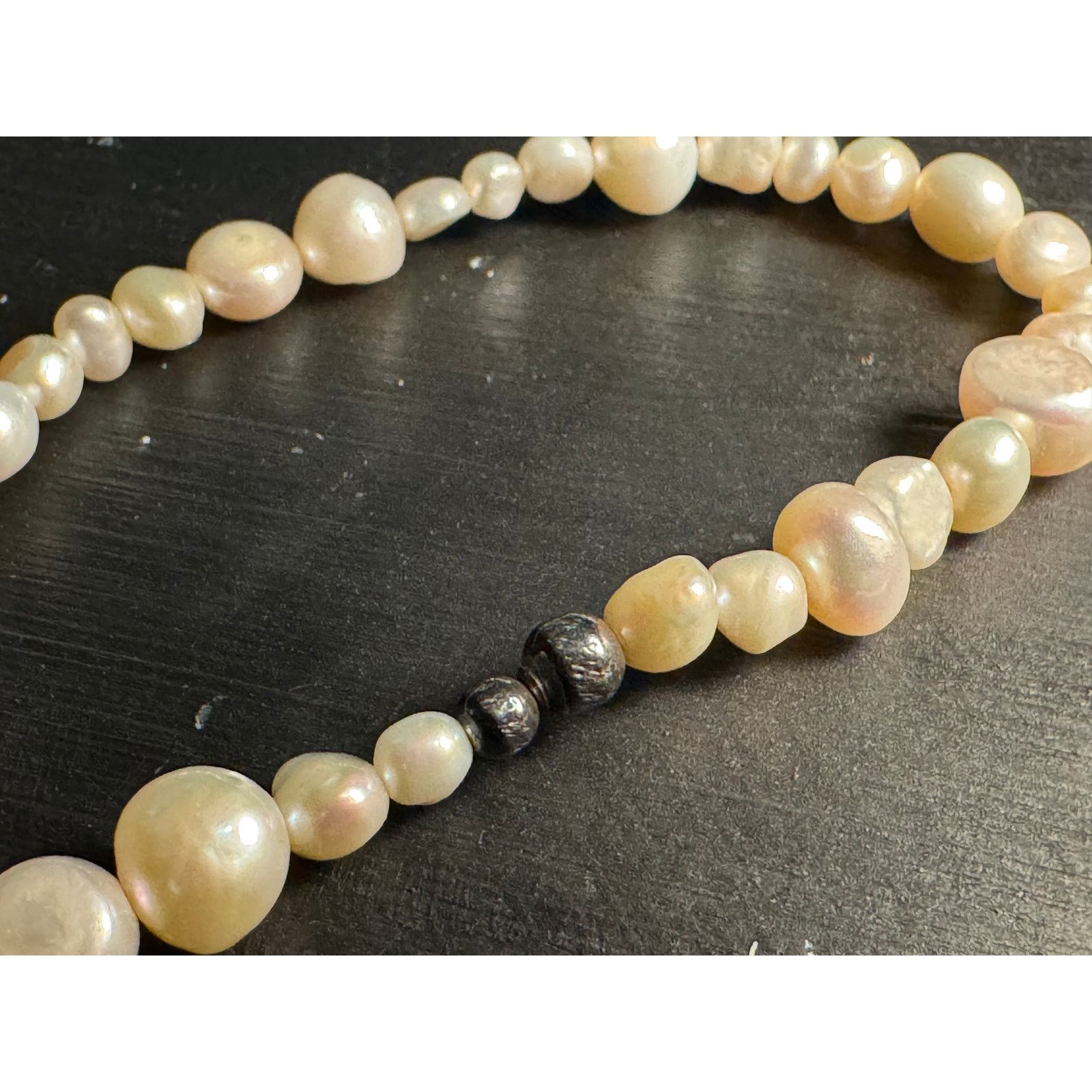 Other Vintage Silpada Freshwater Pearl Stretch Bracelets (pair) Size ONE SIZE - 6 Thumbnail