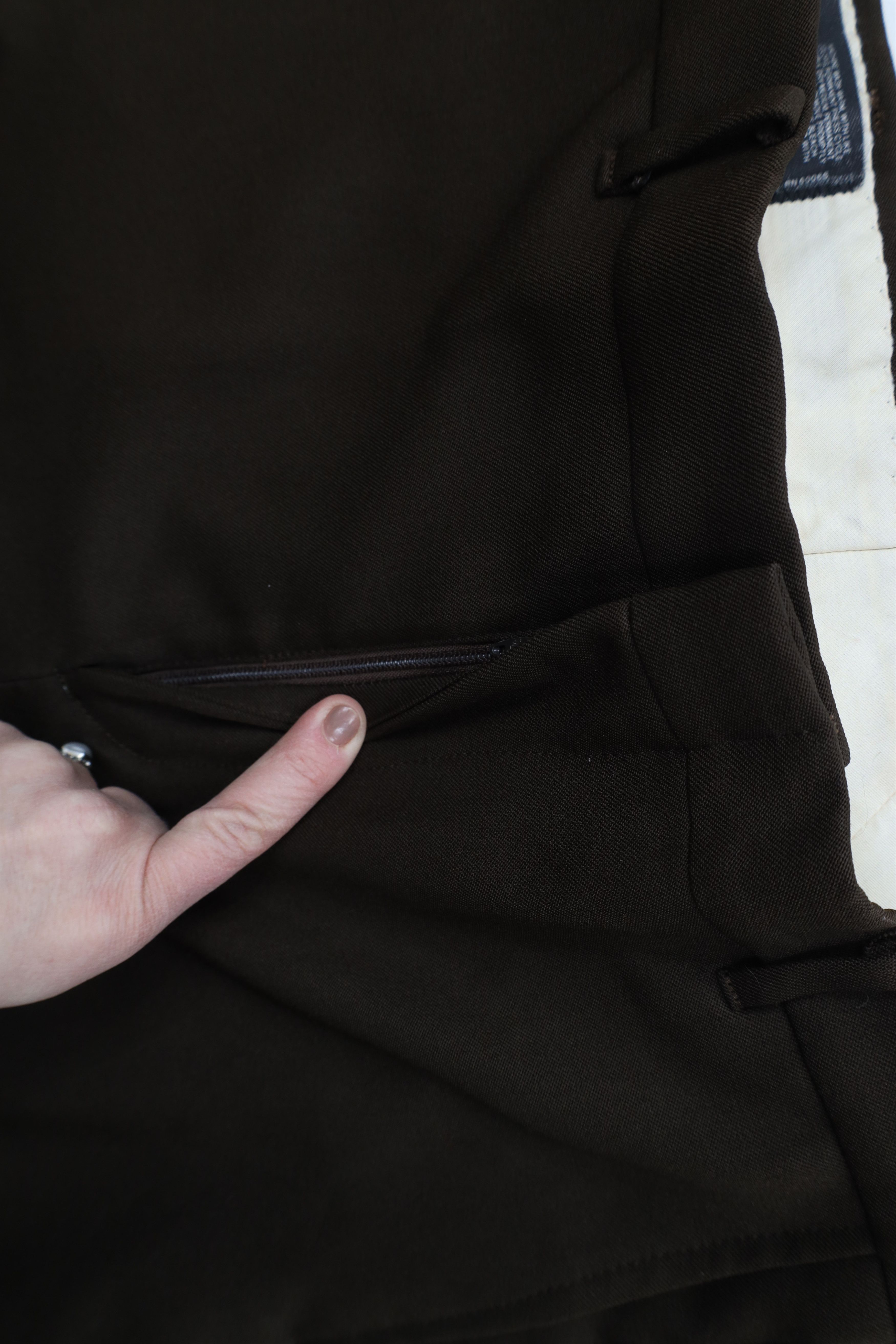 Vintage Vintage 70s Streetwear Knit Flared Chino Pants Brown USA Size US 32 / EU 48 - 8 Thumbnail