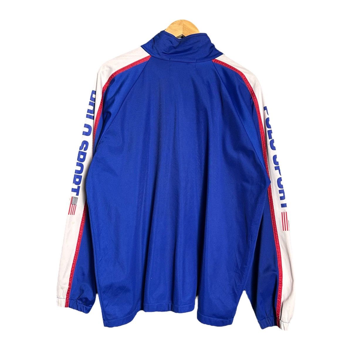 Polo Ralph Lauren × Vintage Vintage 90s Polo Sport Ralph Lauren Logo Tracksuit Jacket Size US XL / EU 56 / 4 - 2 Thumbnail