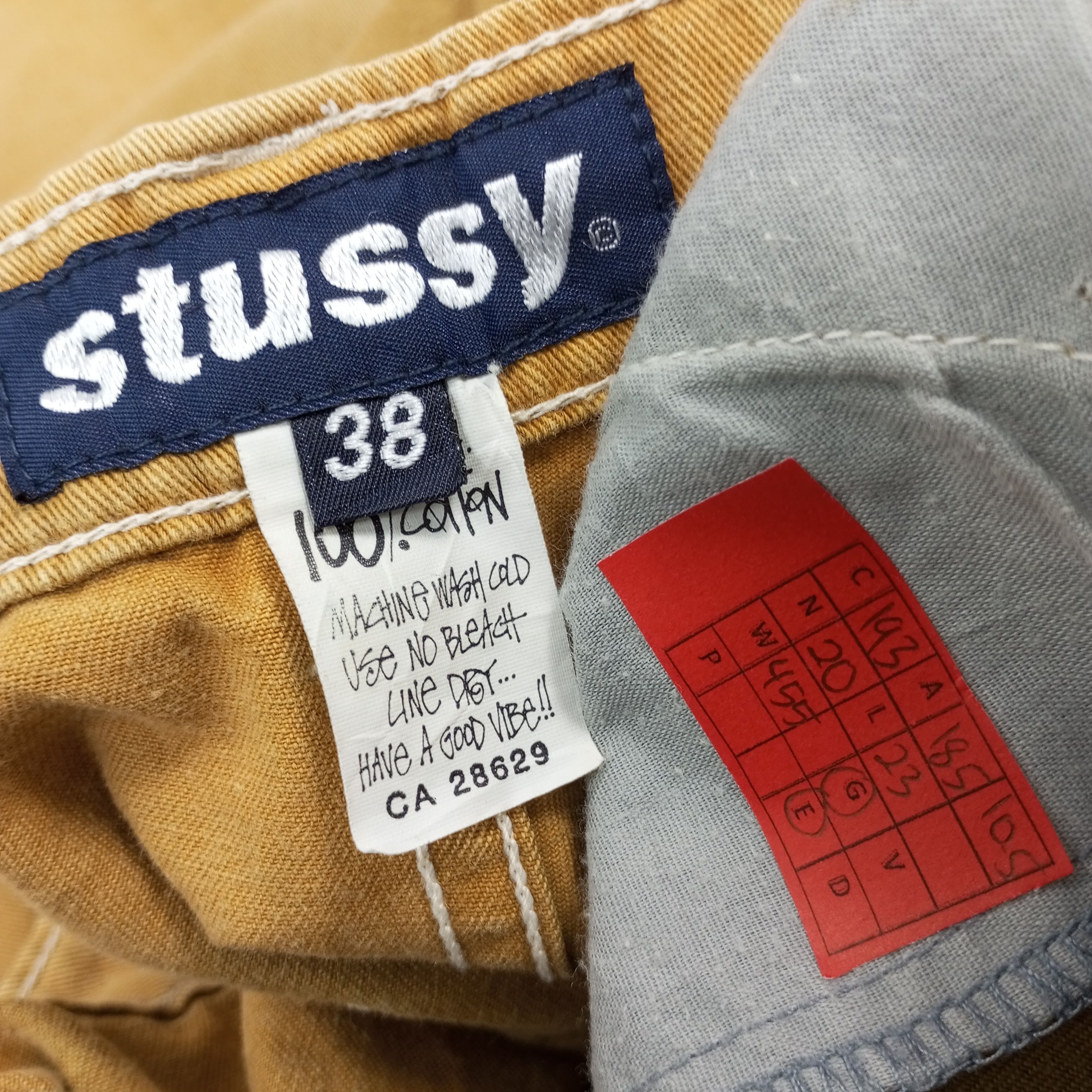 Stussy × Vintage Stussy Streetwear Skateboard Custom Art Style Short Pants Size US 37 - 13 Thumbnail