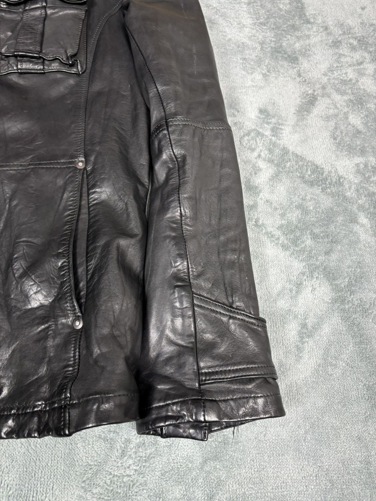 Japanese Brand Kyoji Maruyama Leather Jacket. J102 Size US M / EU 48-50 / 2 - 5 Thumbnail