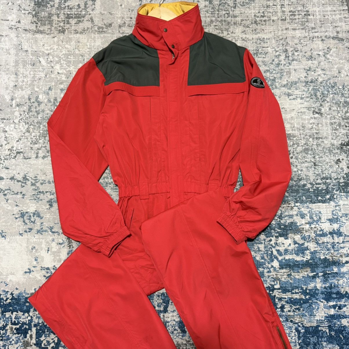 Moncler Vintage 90s Moncler by Asics overall jumpsuit Size US 31 - 2 Thumbnail