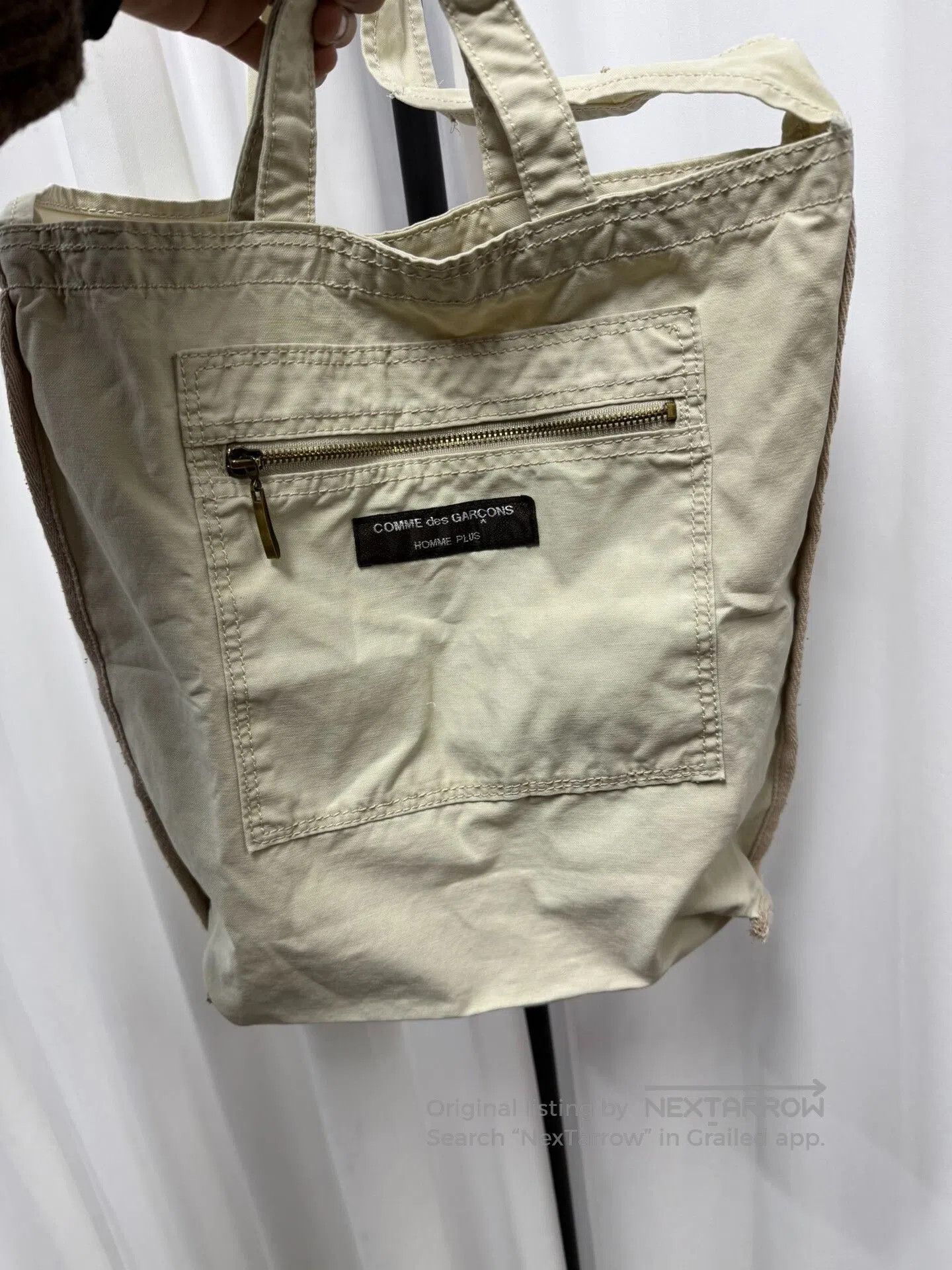 Comme des Garcons Homme Plus Comme des Garcons Homme Plus Tote Bag. Size ONE SIZE - 5 Thumbnail