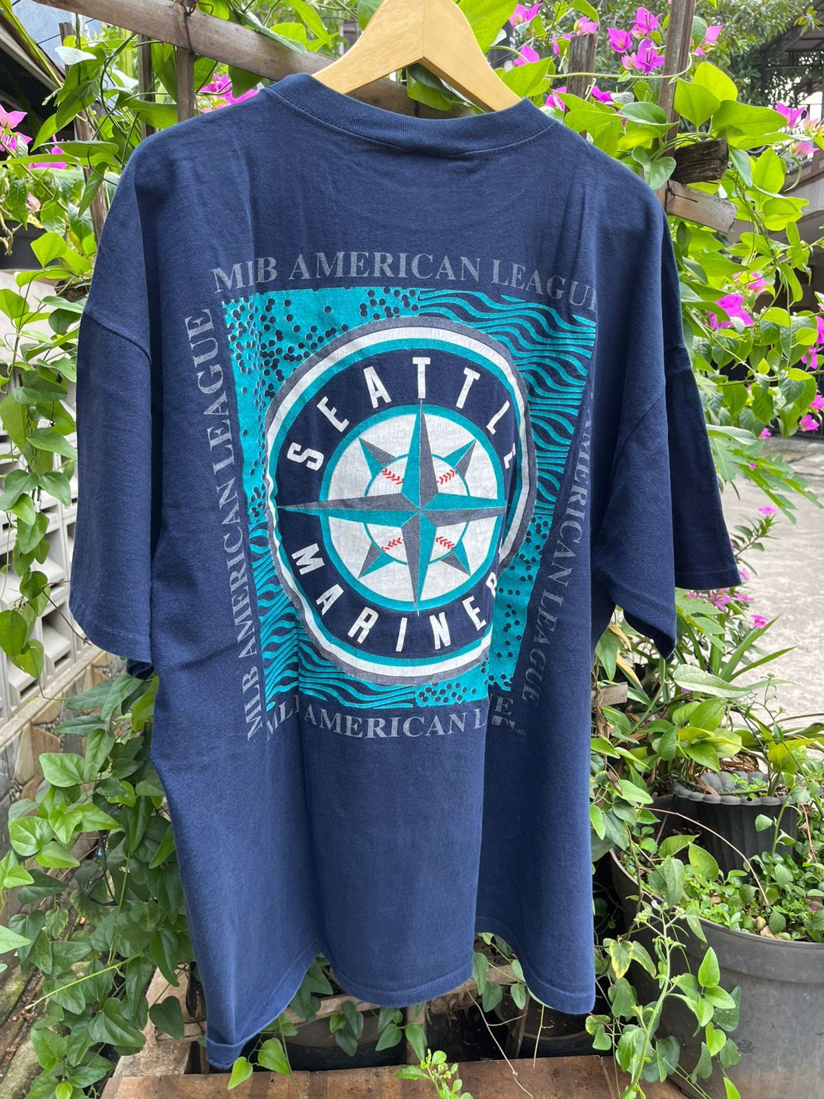 The Game The Game Seattle Mariners 1994 mlb tee tshirt Size US XL / EU 56 / 4 - 2 Thumbnail