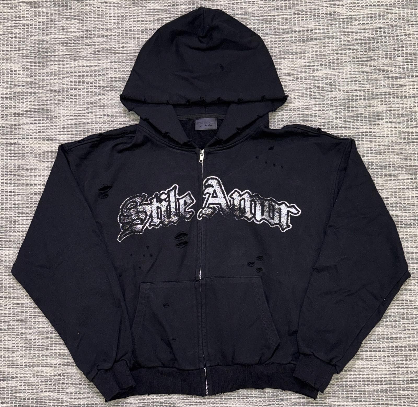 Other Stile De Amor Metallo Men's Zip Up Hoodie Size US S / EU 44-46 / 1 - 1 Thumbnail