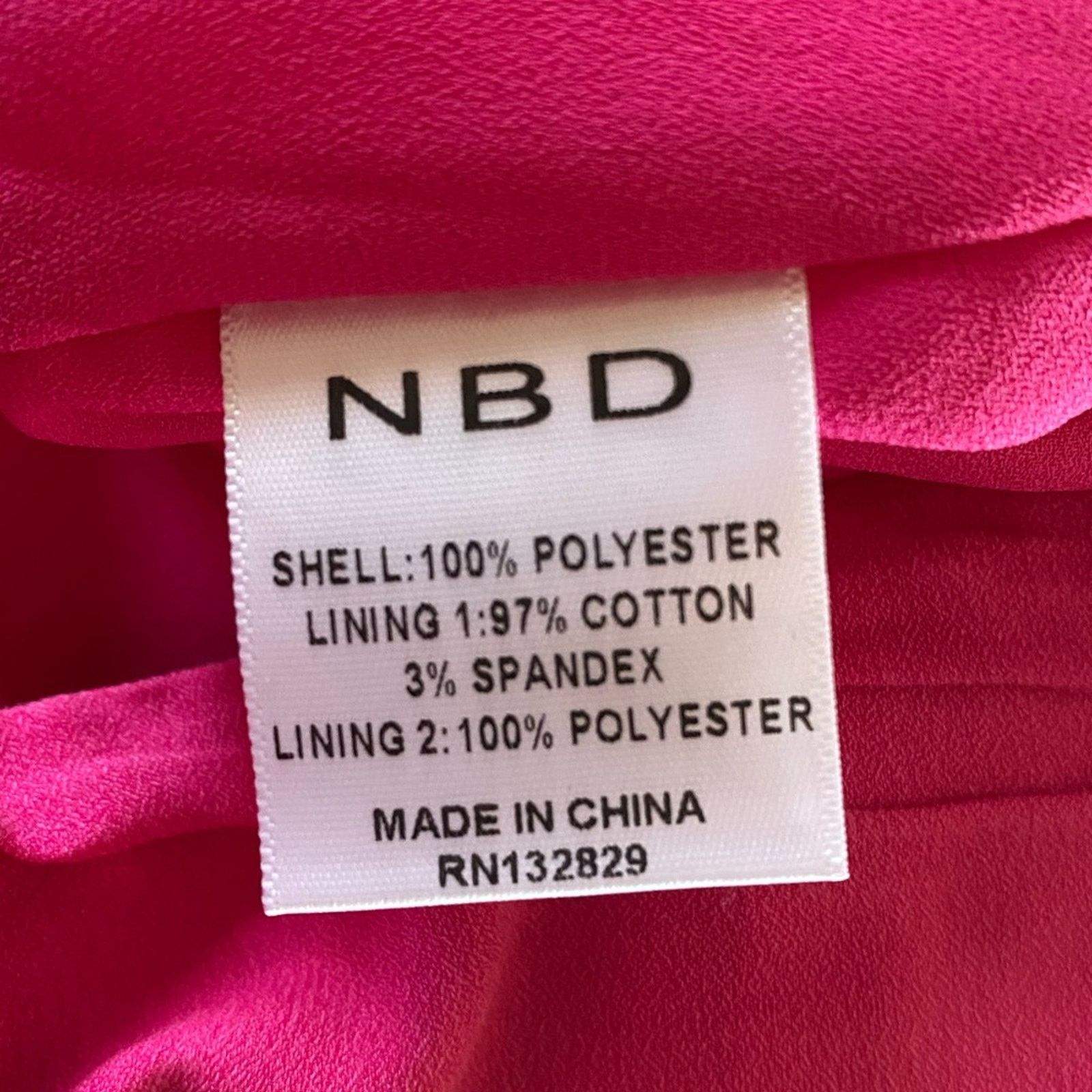 REVOLVE New Revolve NBD $179 Jacqueline Dress Magenta Small NWT Size S / US 4 / IT 40 - 11 Thumbnail