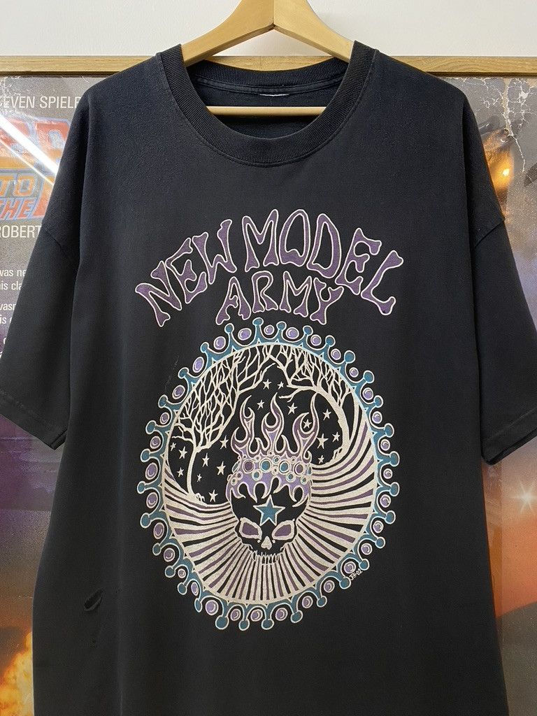 Band Tees 2002 Vintage New Model Army Trees In Winter Band Tee Size US XL / EU 56 / 4 - 5 Thumbnail