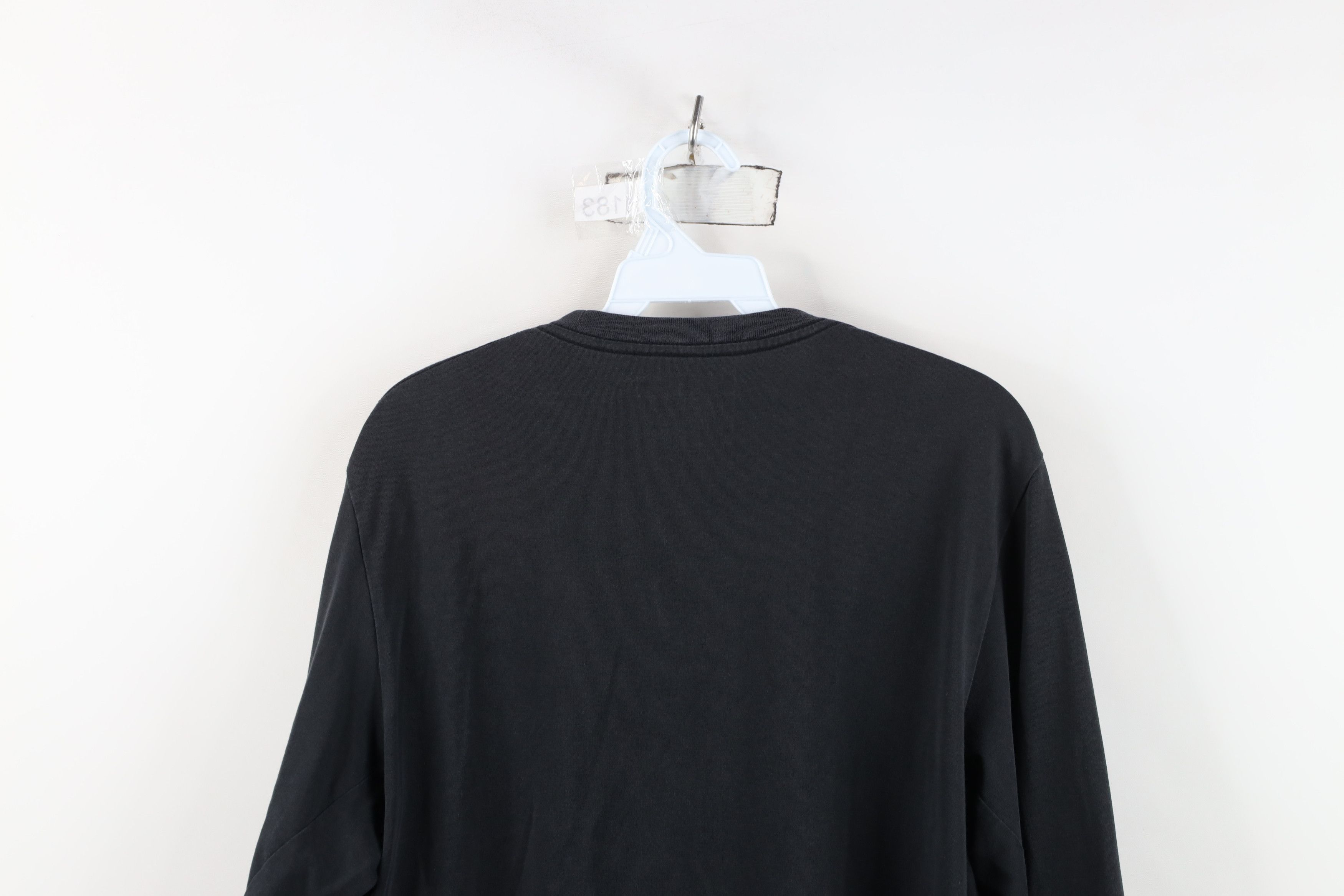 Nike Vintage Nike Scott Mini Swoosh Long Sleeve T-Shirt Black Size US M / EU 48-50 / 2 - 12 Thumbnail
