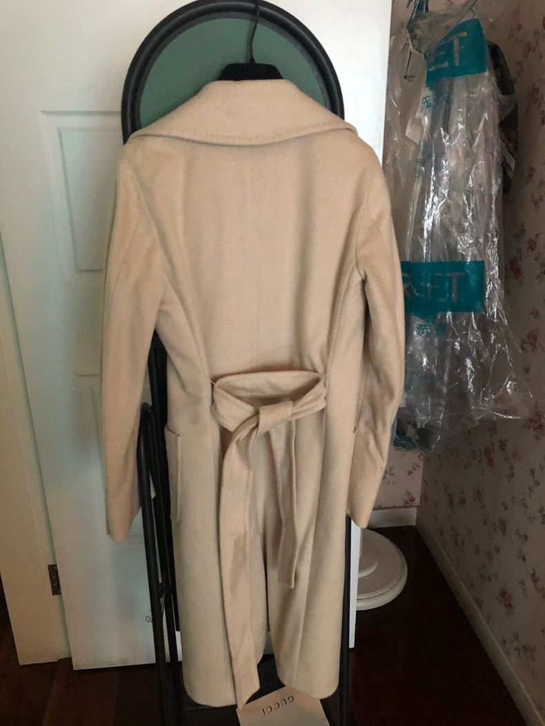 Max Mara Max Mara Cashmere beige coat Size L / US 10 / IT 46 - 9 Thumbnail
