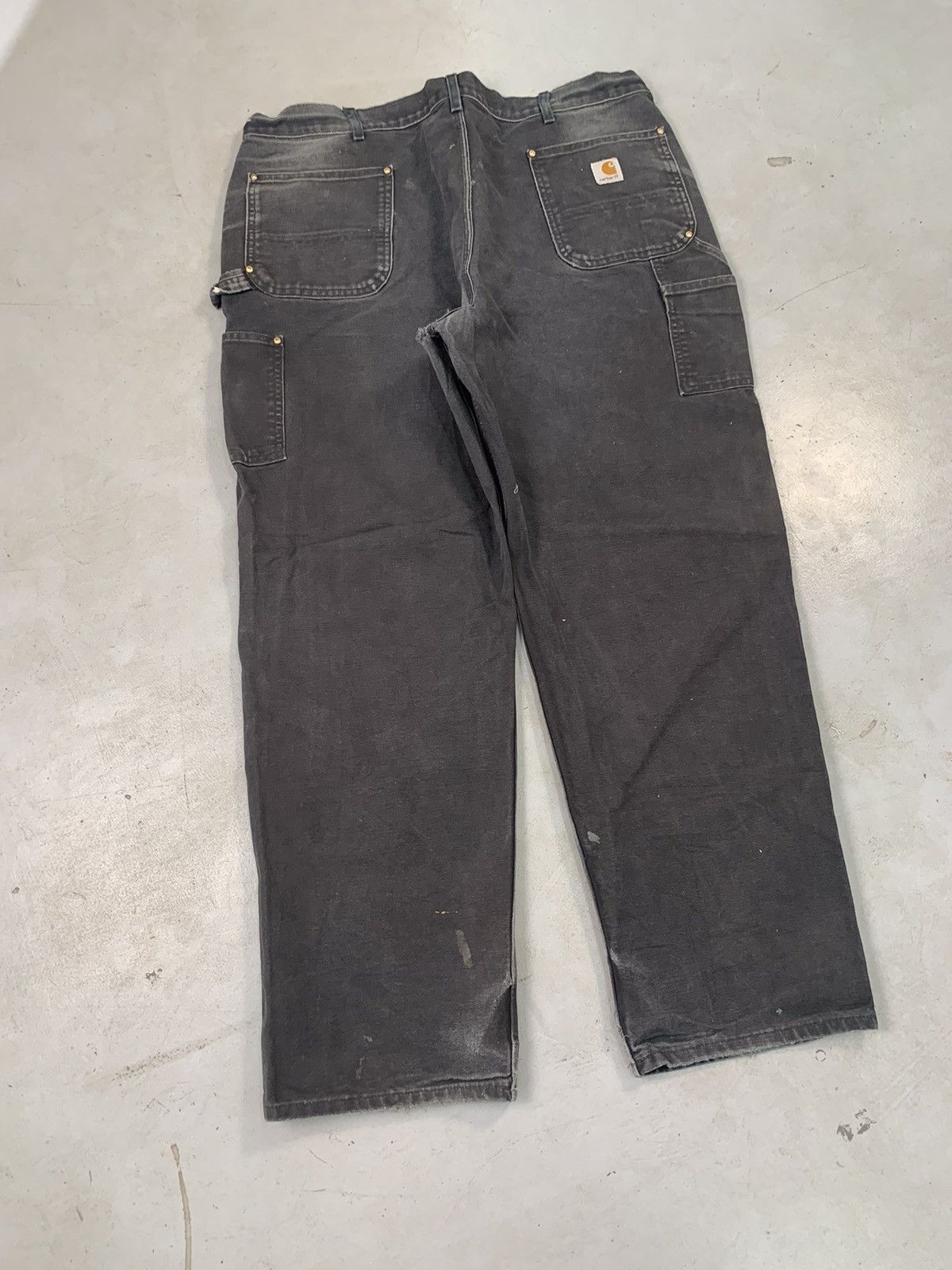 Carhartt Vintage Carhartt B136 BLK double knee carpenter denim Size US 42 / EU 58 - 6 Thumbnail