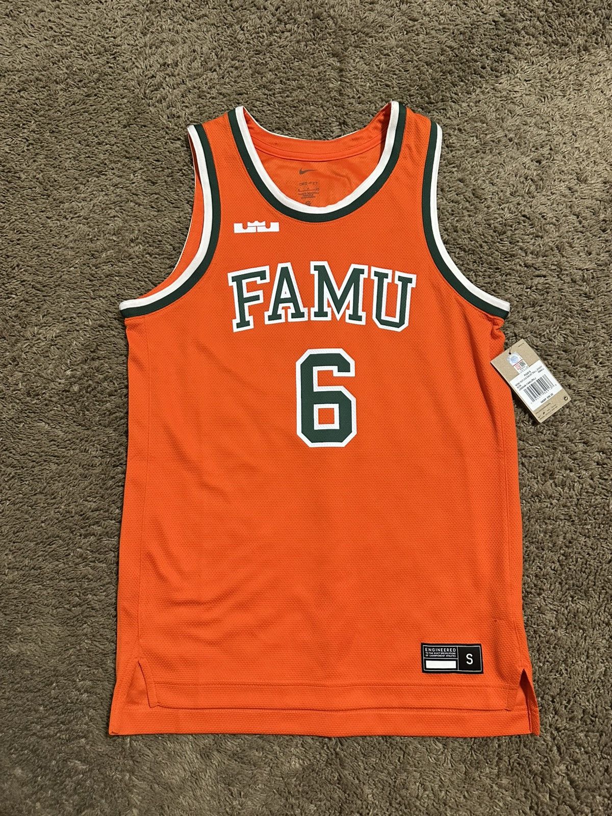 Nike × Vintage Vintage Nike HBCU FAMU A&M jersey 00s size small Size US S / EU 44-46 / 1 - 2 Thumbnail
