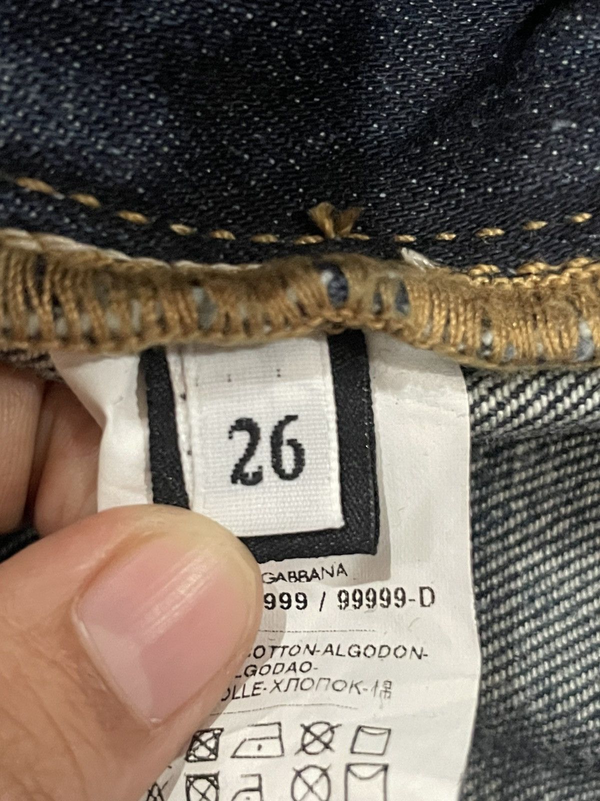 Dolce & Gabbana Dolce&Gabbana Jeans Size 30" / US 8 / IT 44 - 7 Thumbnail