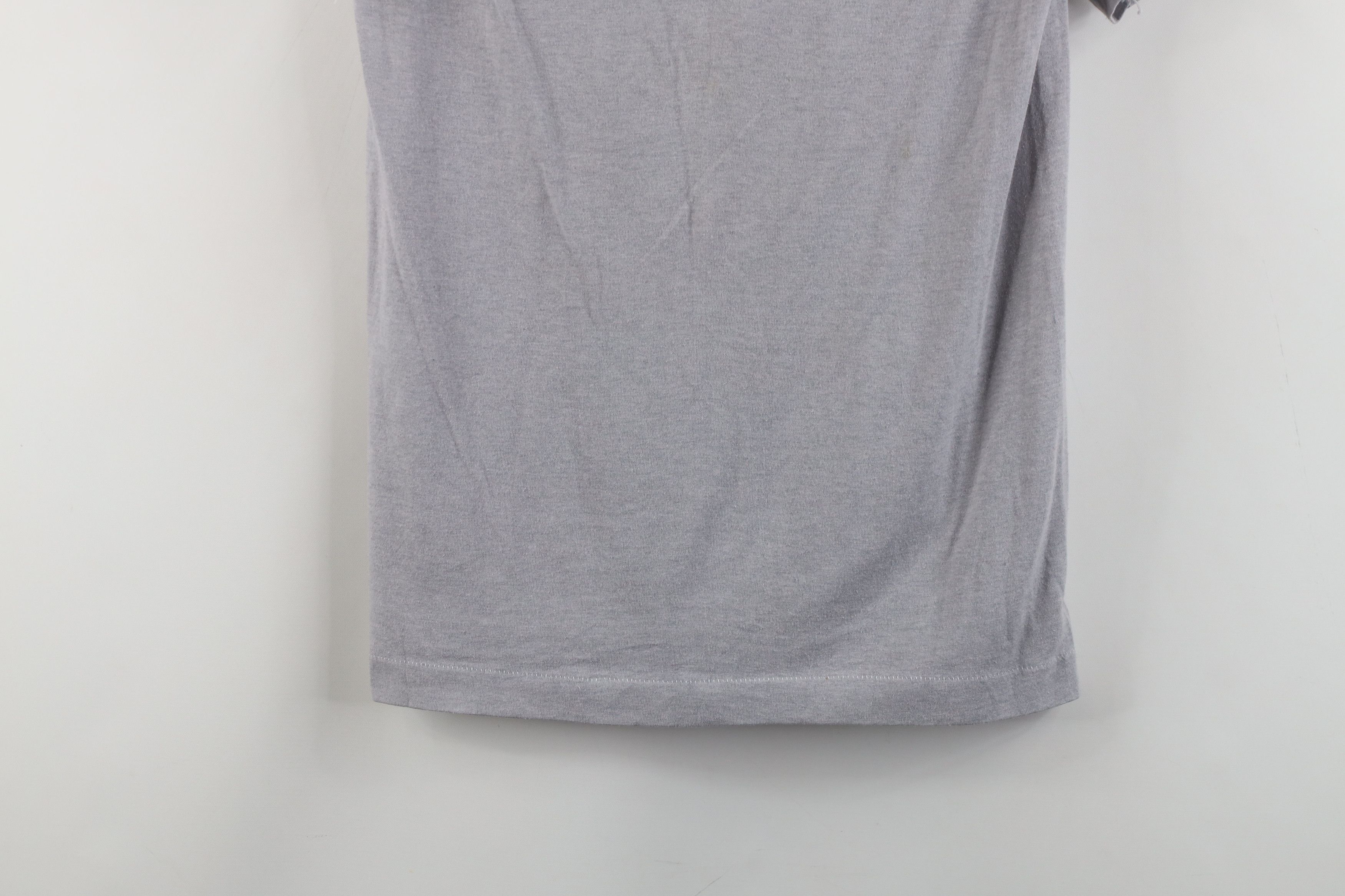 Vintage Vintage 80s Peanuts Charlie Brown A Thon T-Shirt Gray USA Size S / US 4 / IT 40 - 14 Thumbnail
