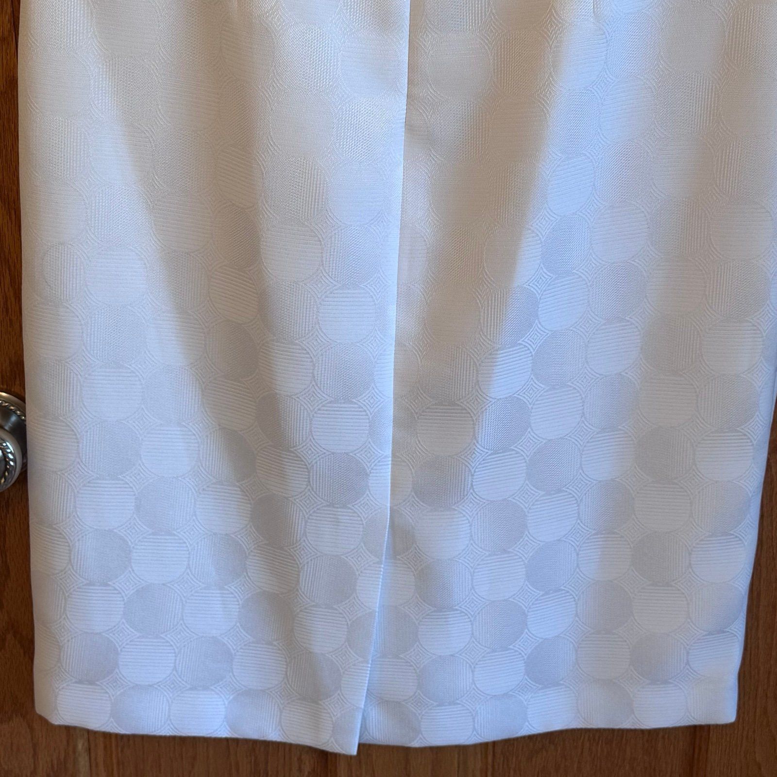 Other Jones Studio Separates Women's White Sleeveless Sheath Midi Size XL / US 12-14 / IT 48-50 - 4 Thumbnail