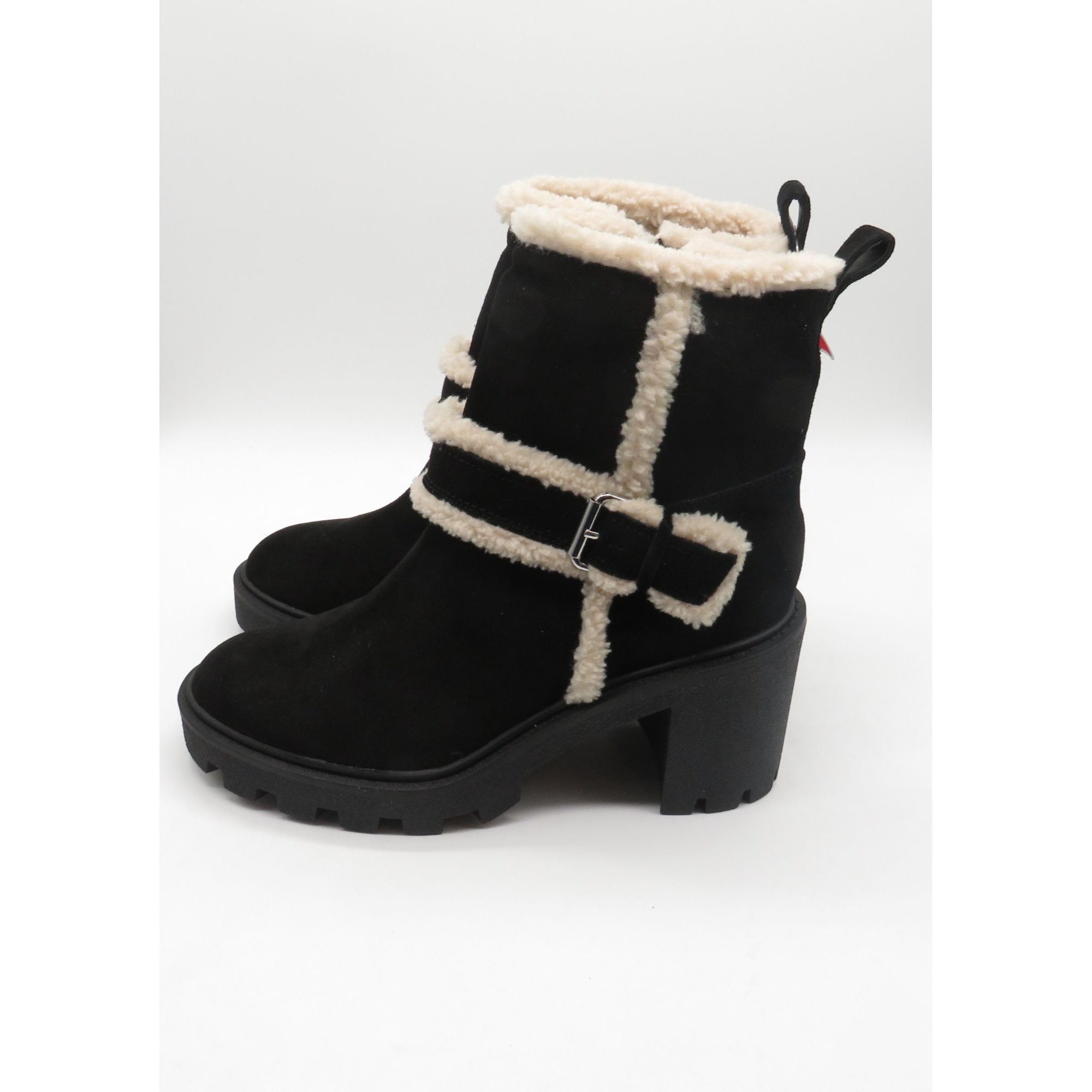 Blondo Blondo Women's Teryn Black Suede Waterproof Boots Size 11M F Size US 11 / IT 41 - 1 Thumbnail