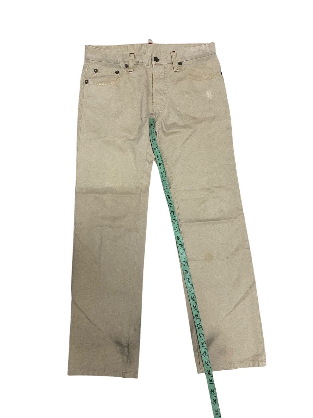 Dsquared2 × Vintage Vintage Dsquared2 Distress Denim Jeans Size US 34 / EU 50 - 13 Thumbnail