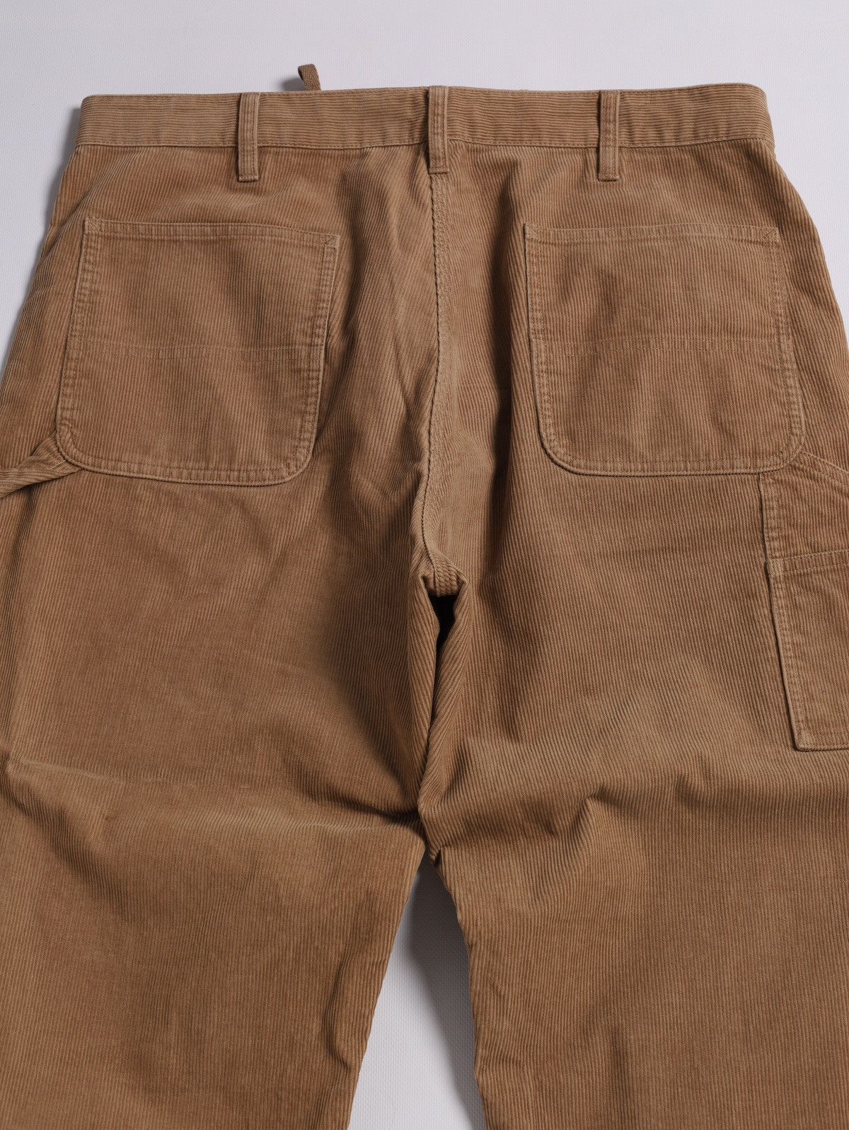 Uniqlo Uniqlo Corduroy Velvet Work Pants Trousers Carpenter Beige Size US 33 - 11 Thumbnail