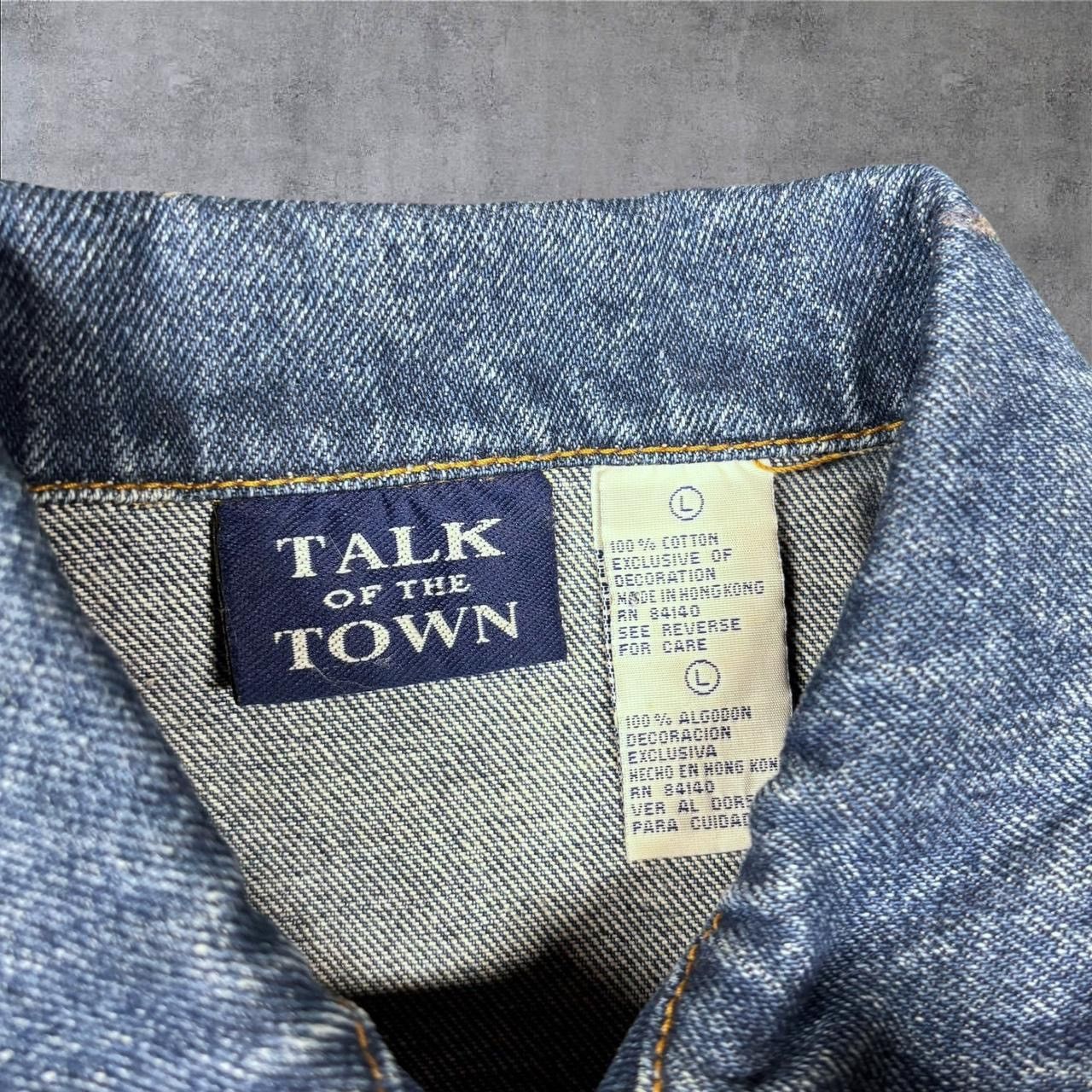 Vintage Vintage Rosie O'Donnell Show Denim Jacket Size L / US 10 / IT 46 - 4 Thumbnail