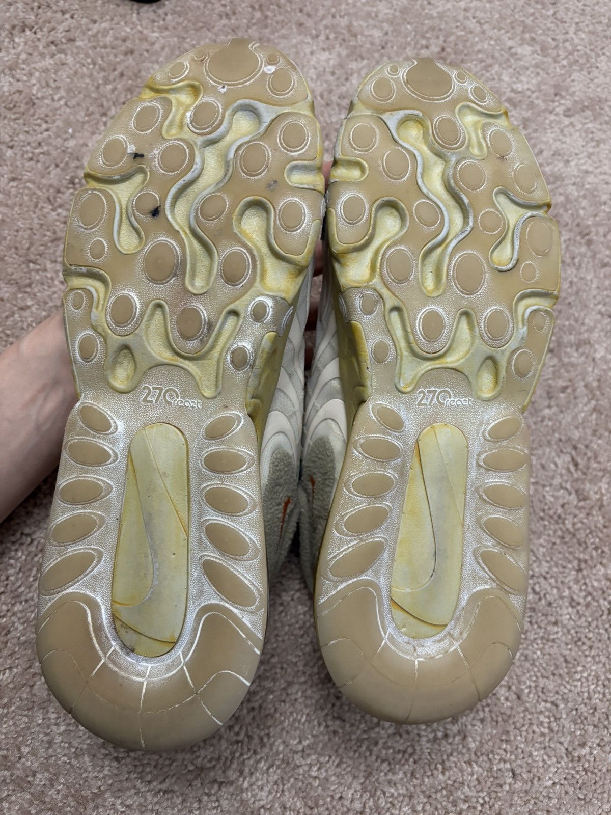Nike × Travis Scott Nike Travis Scott Air Max 270 react Eng Size US 11 / EU 44 - 3 Thumbnail