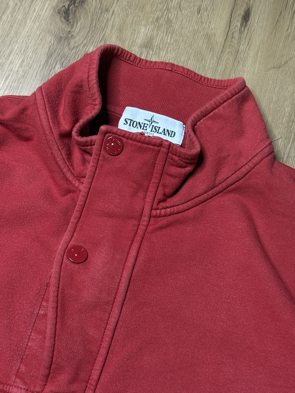 Stone Island Stone Island Sweatshirt Quarter Zip Up Pullover XXL Size US XXL / EU 58 / 5 - 3 Thumbnail