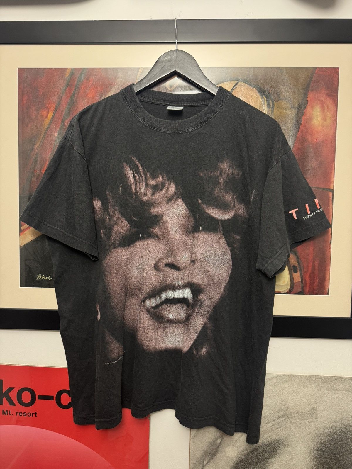 Band Tees Vintage Tina Turner 1999 Face rap tee band tee og license Size US L / EU 52-54 / 3 - 1 Thumbnail