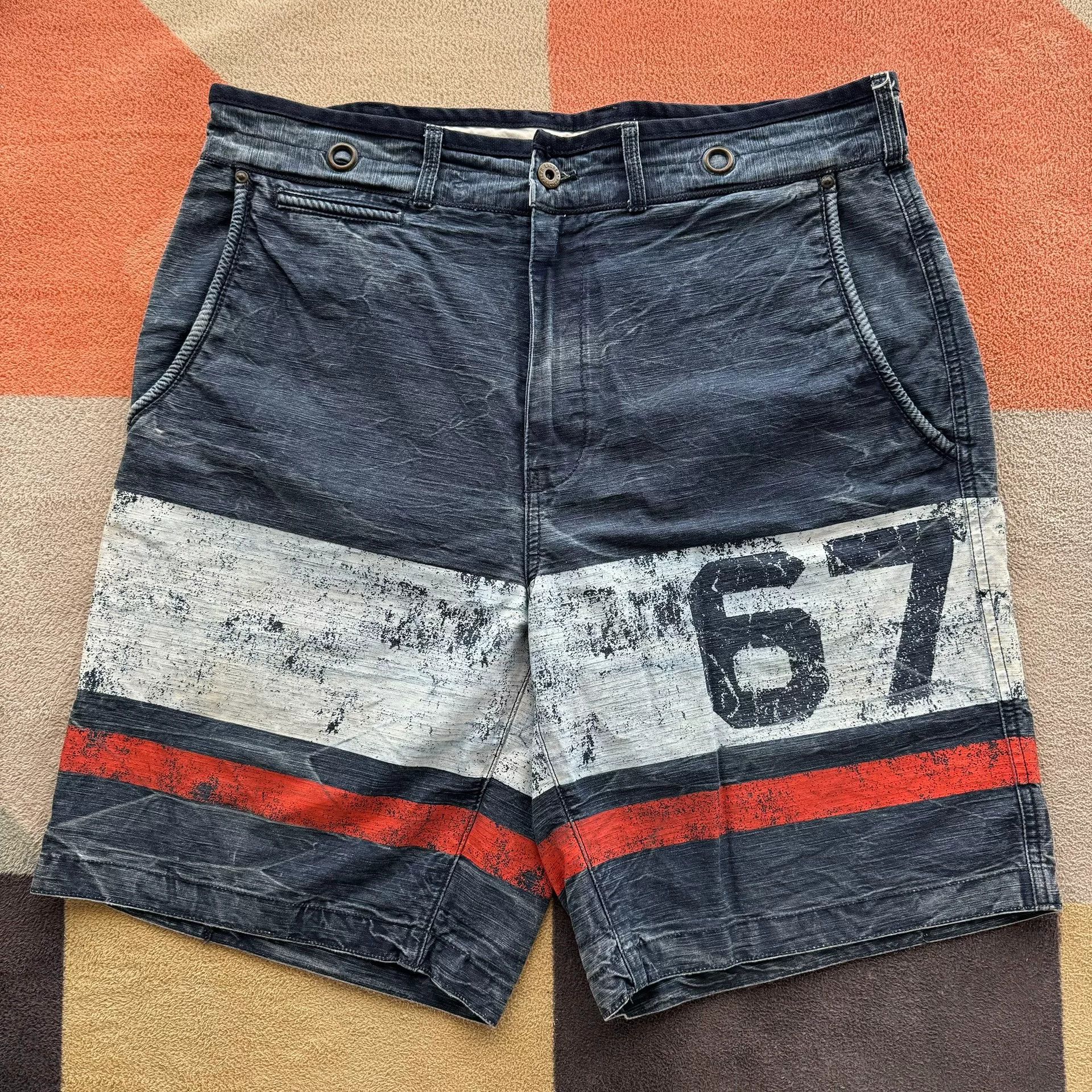 Polo Ralph Lauren Ralph Lauren Nautical Shorts Size US 34 / EU 50 - 1 Thumbnail
