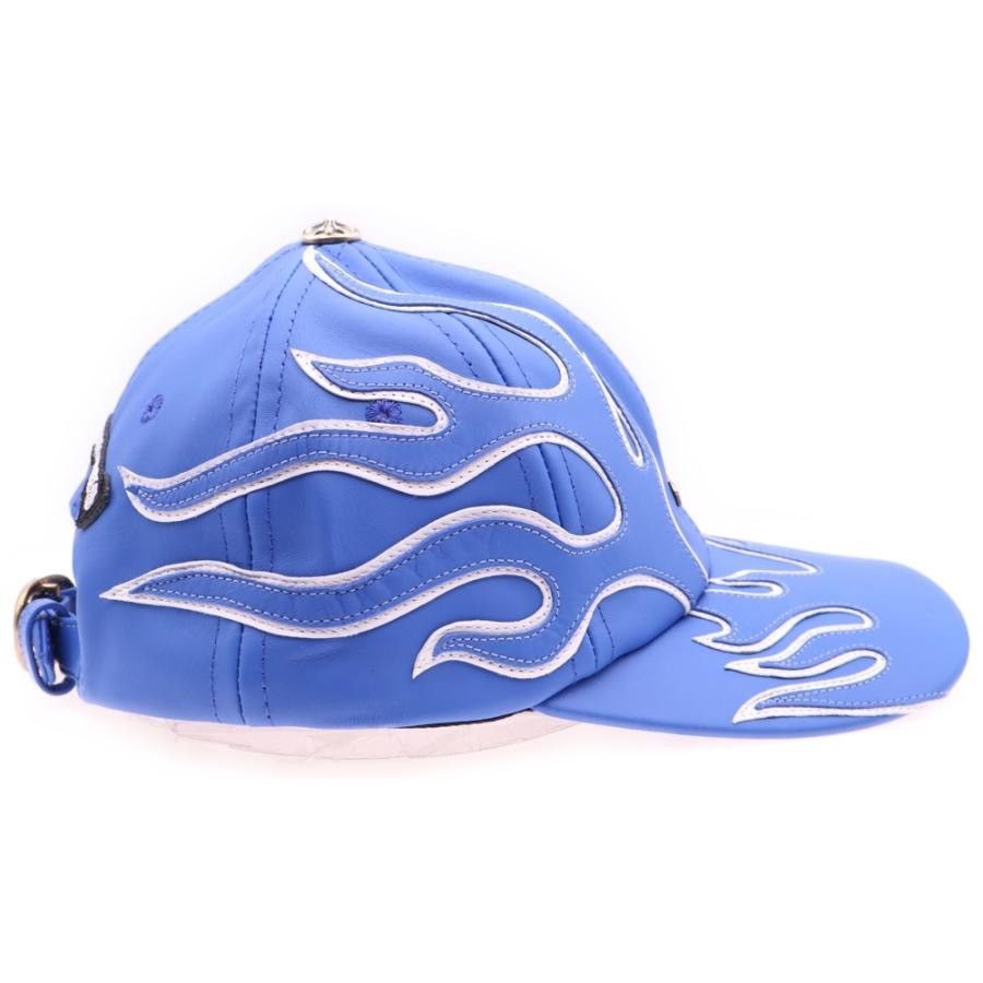 Chrome Hearts Chrome Hearts Leather Flame Scroll Label hat Size ONE SIZE - 4 Thumbnail
