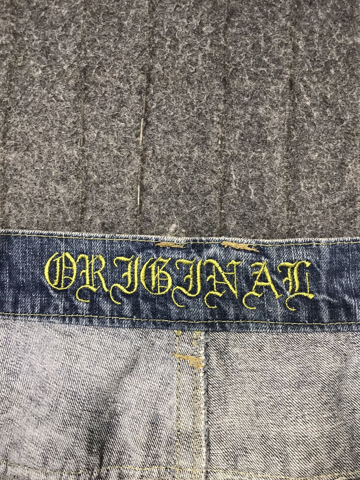 Japanese Brand × Vintage Vintage Japanese Brand Double Waist Denim Shorts Design Size US 36 / EU 52 - 14 Thumbnail