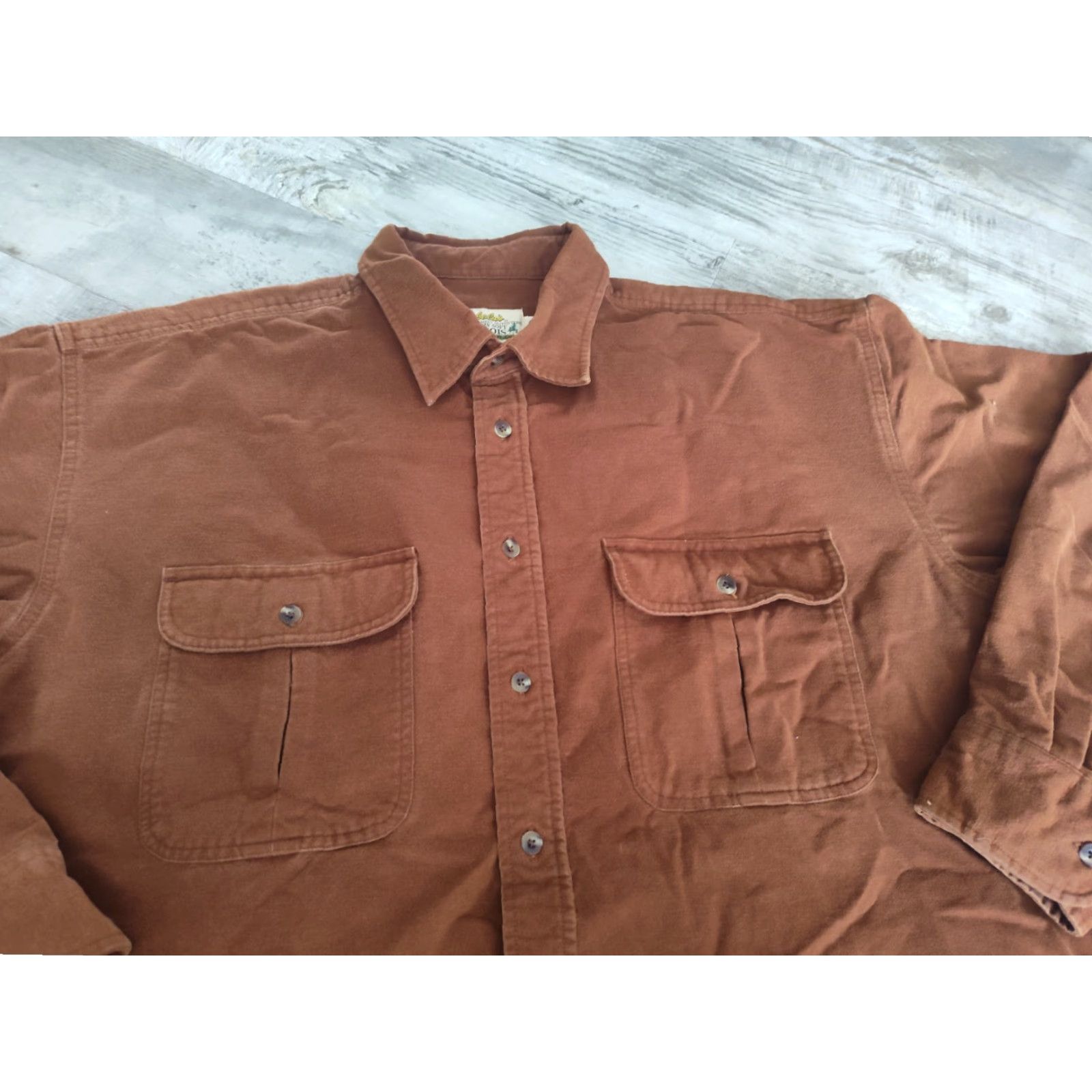 Vintage VINTAGE Cabela's Men's Button-Up Shirt Flannel Heavyweight Deer Pattern Casual Workwear 3XLT Size US XXL / EU 58 / 5 - 6 Thumbnail