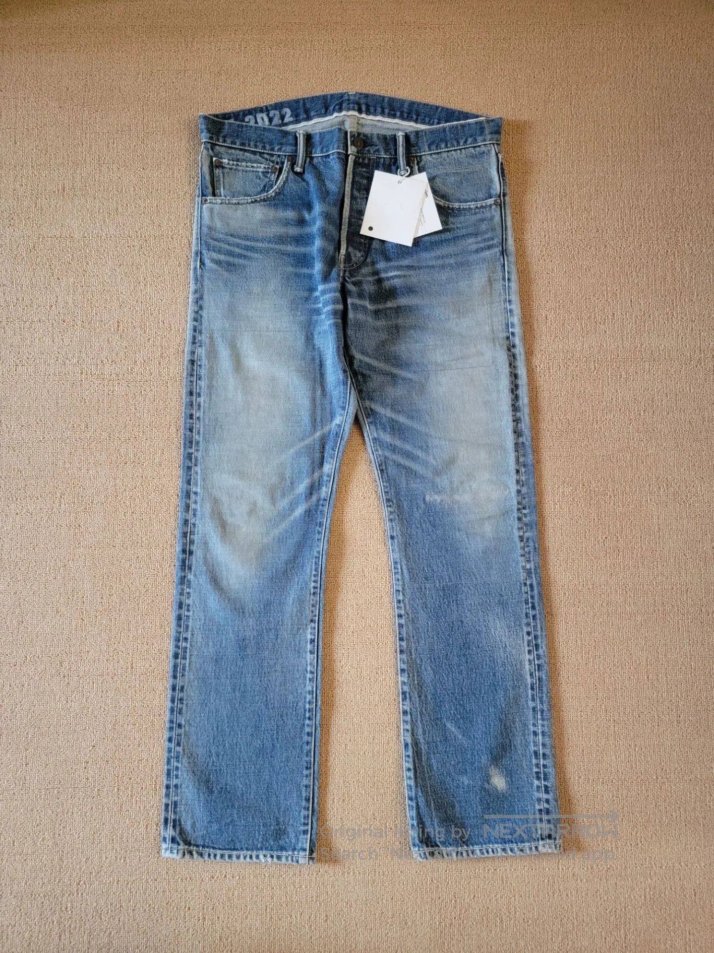 Visvim visvim Blue Denim Jeans with Distressing. Size US 34 / EU 50 - 1 Thumbnail