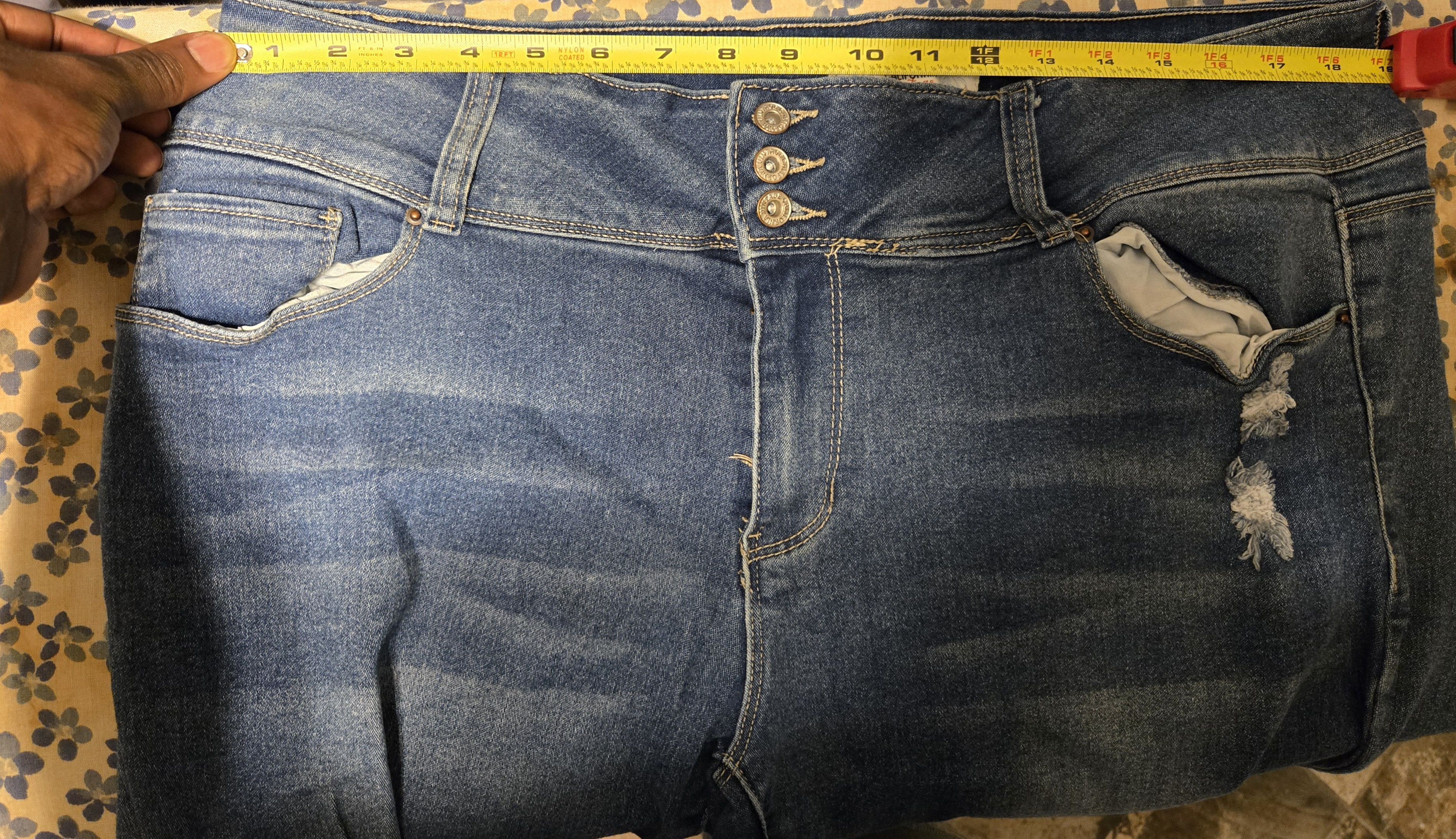 Asos California Vintage Ripped Jeans Size US 27 - 3 Thumbnail