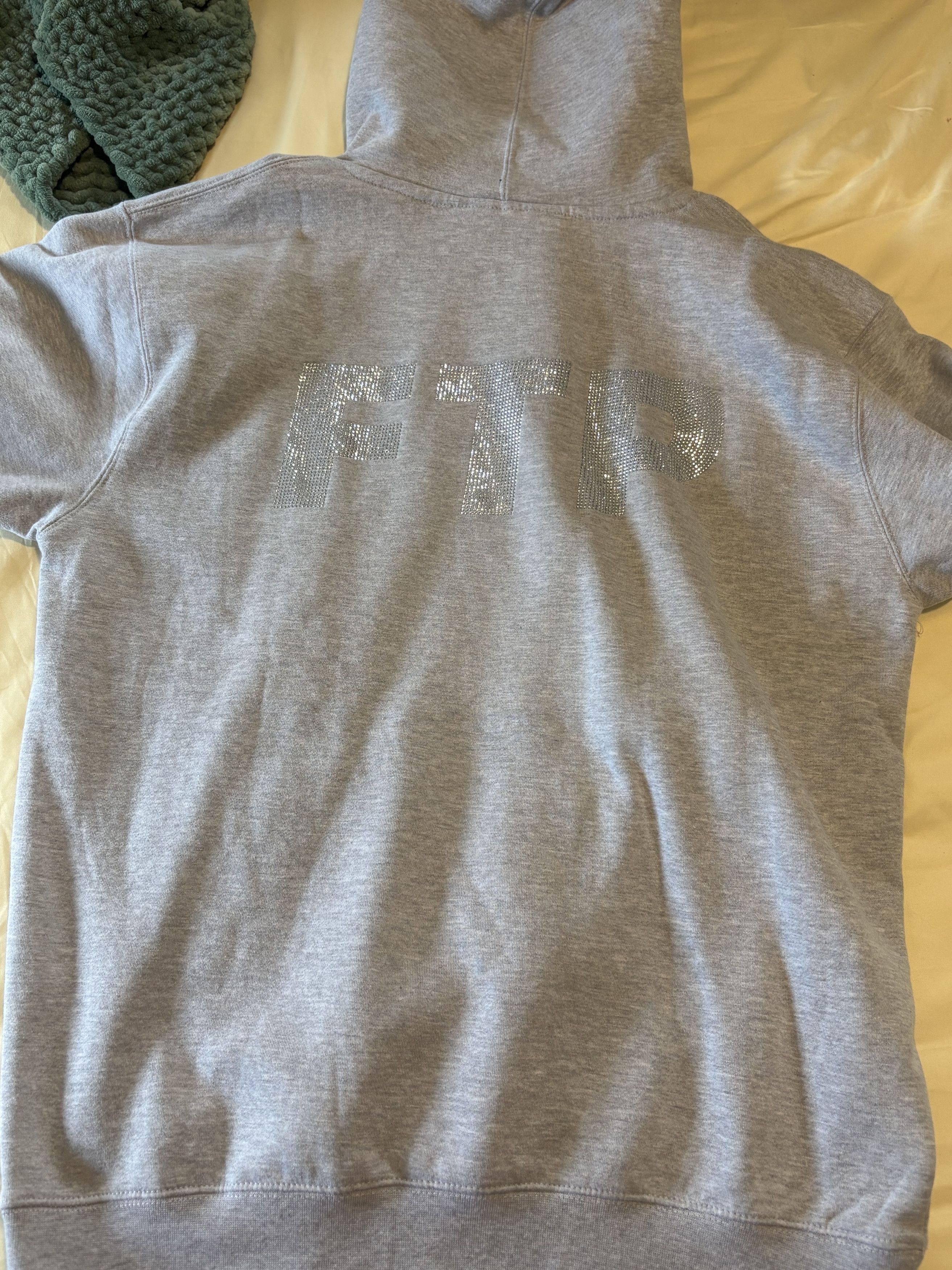 Fuck The Population FTP rhinestone hoodie Size US L / EU 52-54 / 3 - 4 Thumbnail