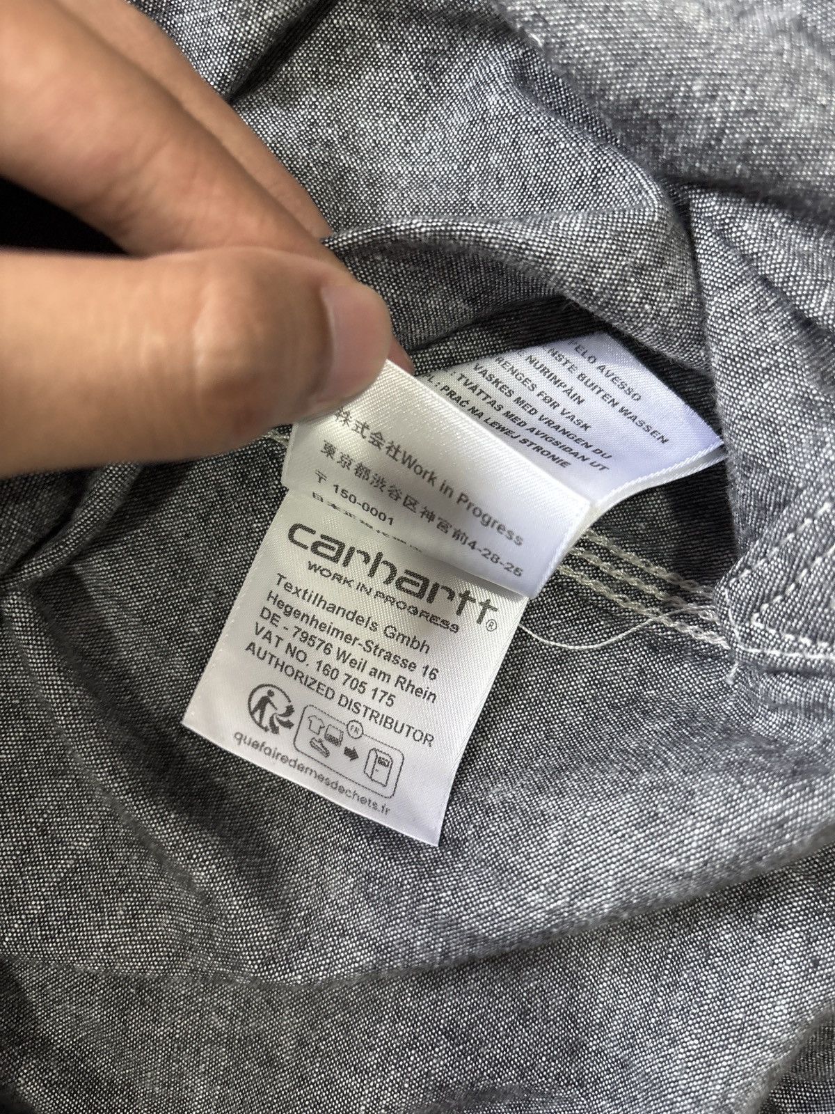 Carhartt Wip L/S Clink Heart Shirt Size US M / EU 48-50 / 2 - 2 Thumbnail