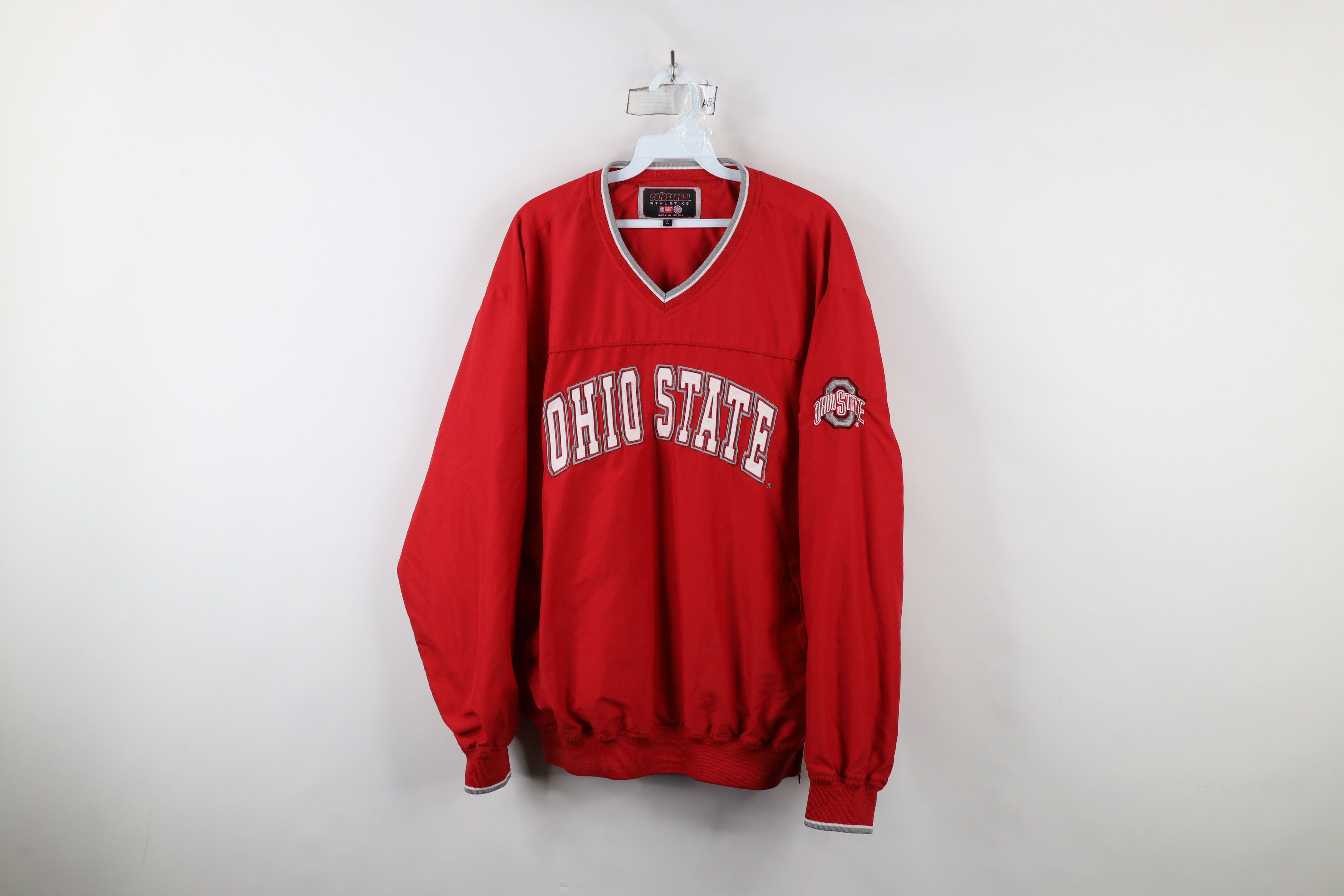 Vintage Vintage 90s Ohio State University Windbreaker Jacket Size US L / EU 52-54 / 3 - 1 Thumbnail