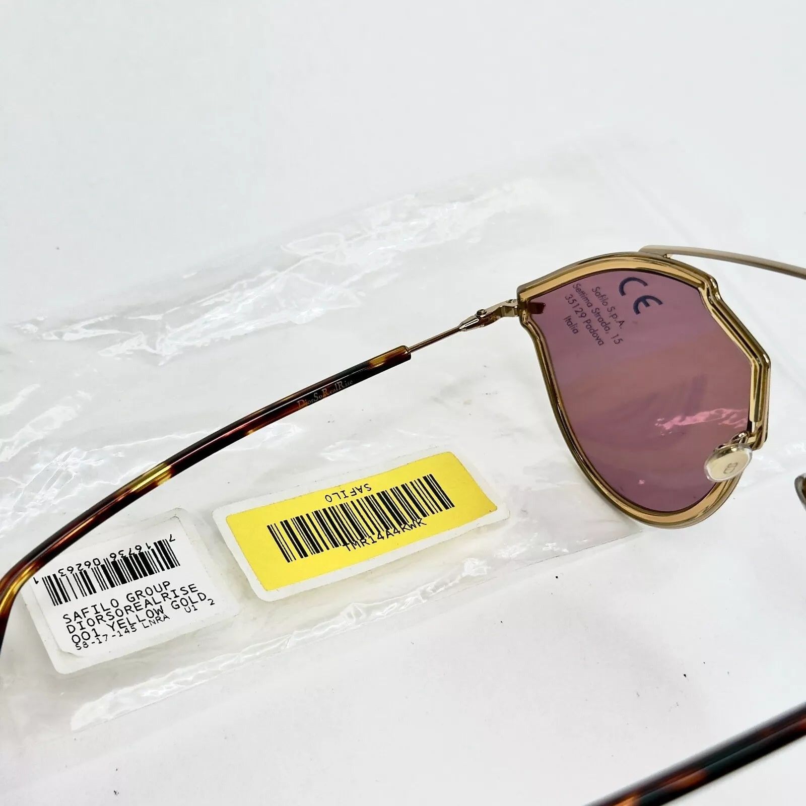 Christian Dior Monsieur CHRISTIAN DIOR SO REAL Rise Gold Yellow SOREALRISE SOREAL Size ONE SIZE - 6 Thumbnail