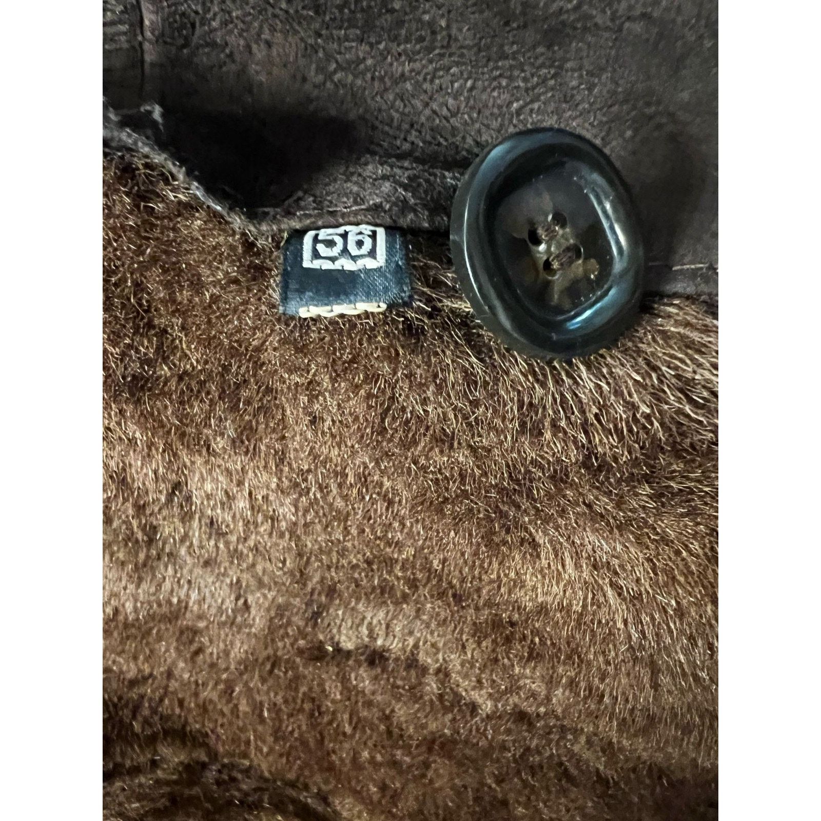 Other Filip Leather Mens Brown Shearling coat Size 56 Size US XL / EU 56 / 4 - 9 Thumbnail