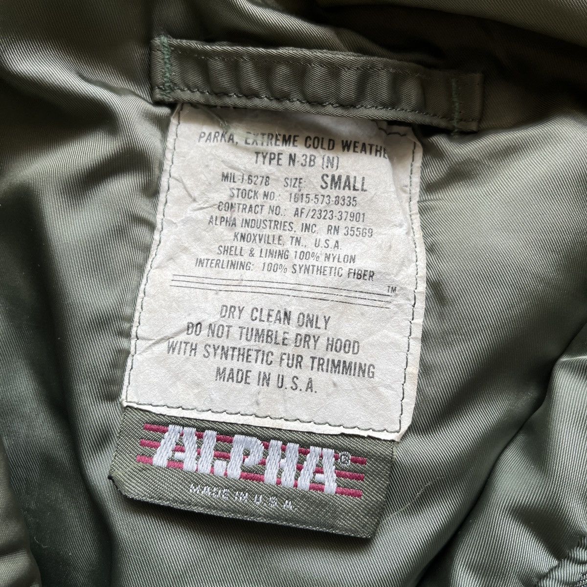 14th Addiction Alpha Industries N3B Parka Cold Weather Jacket Size US L / EU 52-54 / 3 - 14 Thumbnail