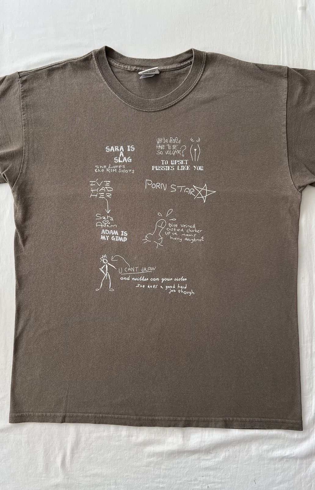 Vintage Vintage Porn Star PornStar Sex Sexy Girl Hook Ups T-shirt Size US L / EU 52-54 / 3 - 5 Thumbnail
