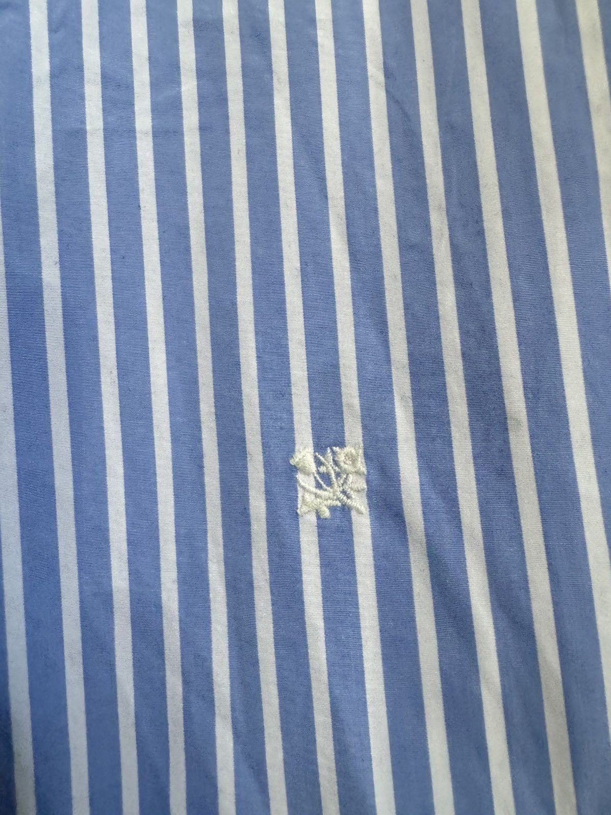 Aime Leon Dore Aime Leon Dore Blue Striped Button-Up Size US M / EU 48-50 / 2 - 2 Thumbnail
