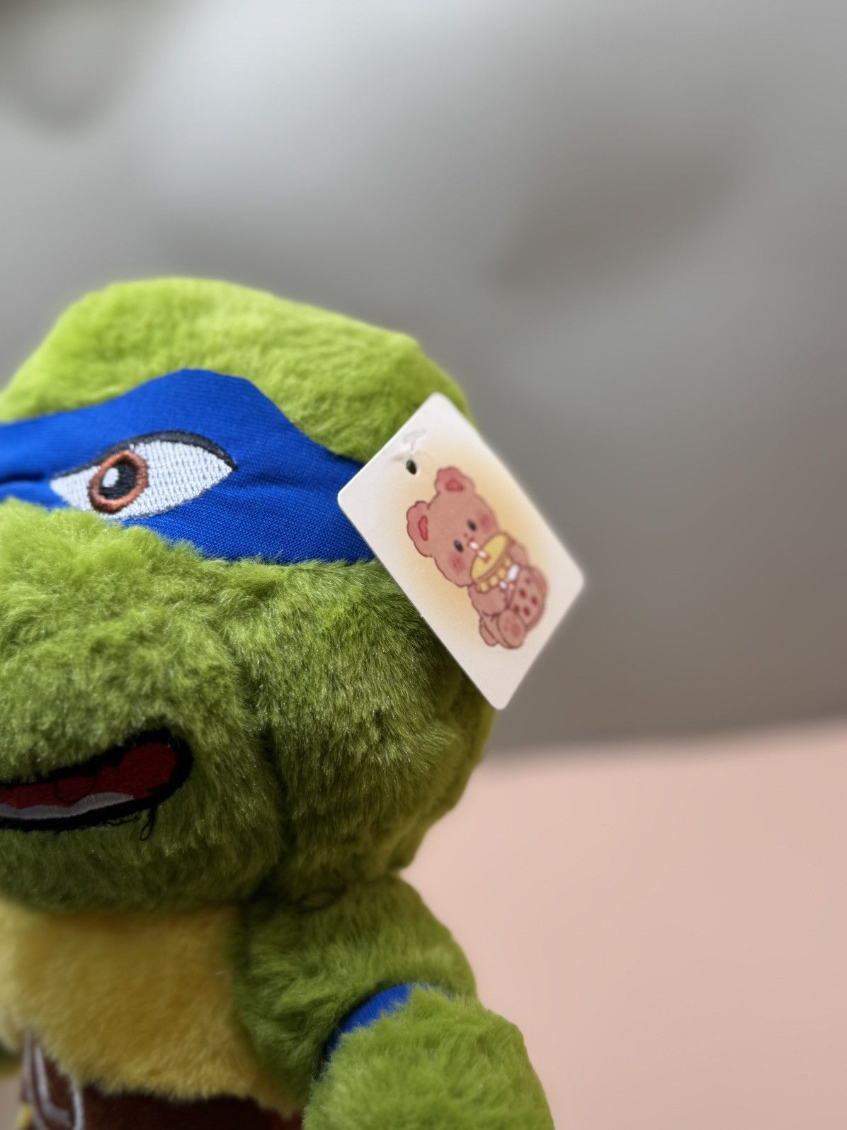 Teenage Teenage Ninja Mutant Turtle Plush Toy Leonardo Size ONE SIZE - 6 Thumbnail