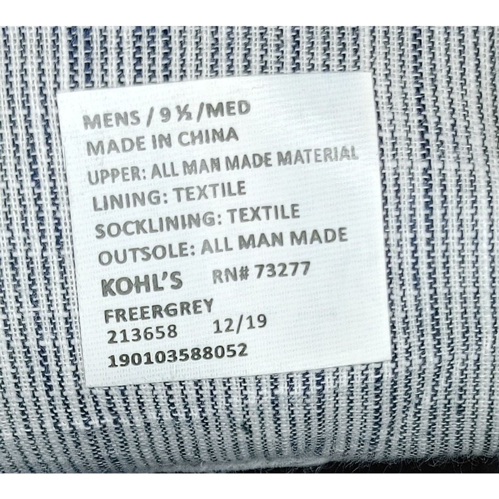 Sonoma Sonoma Mens Freer Gray LaceUp Dress/Casual Shoes 9.5 M Size US 9.5 / EU 42-43 - 3 Thumbnail