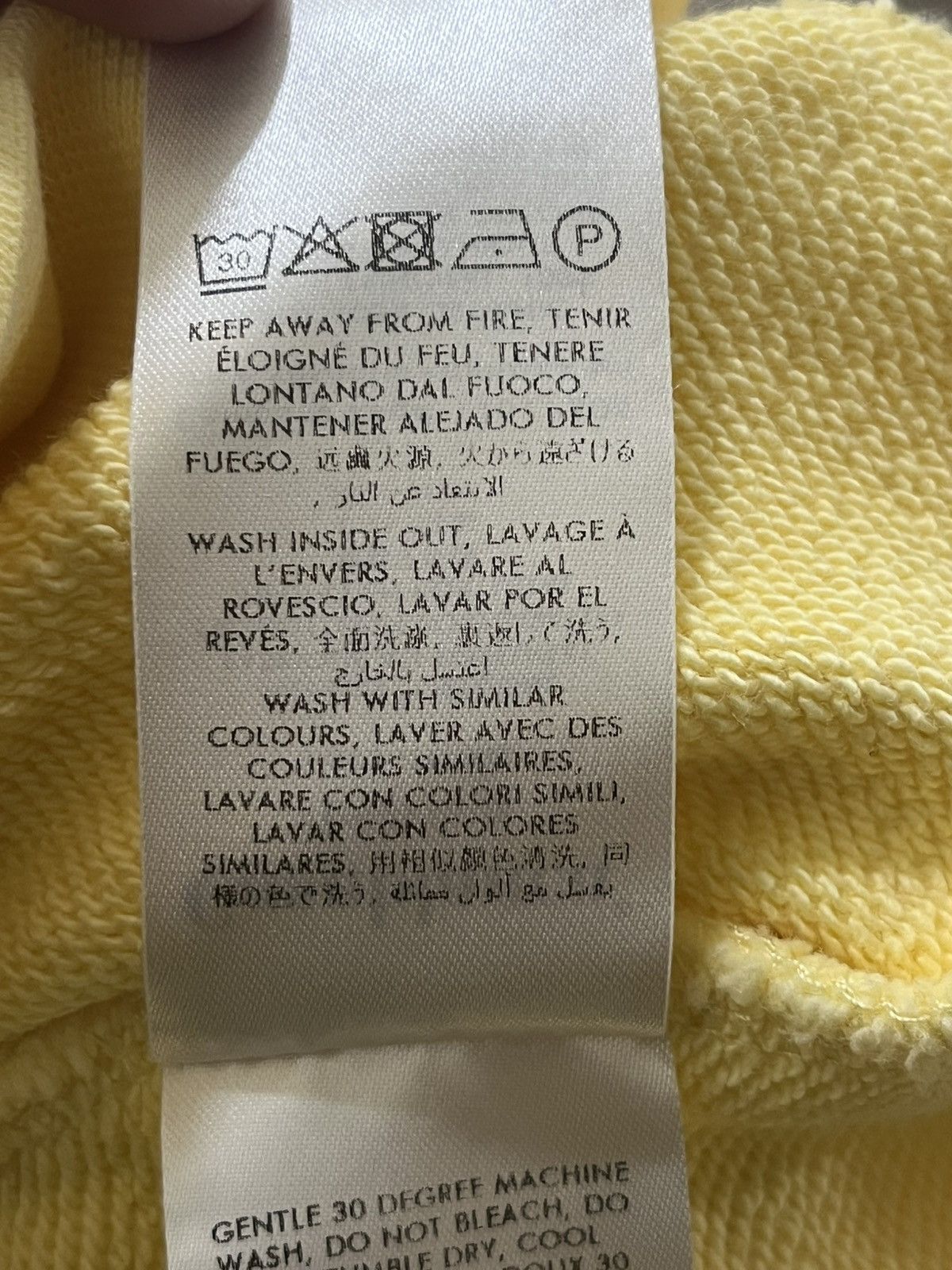 Casablanca Casablanca Yellow Embroidered Sweatshirt Tennis Girl XXL Size US XXL / EU 58 / 5 - 9 Thumbnail