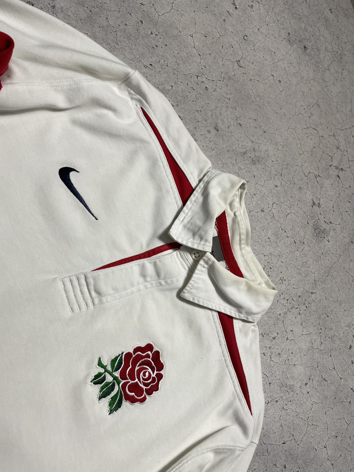 Nike Nike Vintage England Rugby League O2 Sweatshirt Y2K Jersey Size US L / EU 52-54 / 3 - 9 Thumbnail