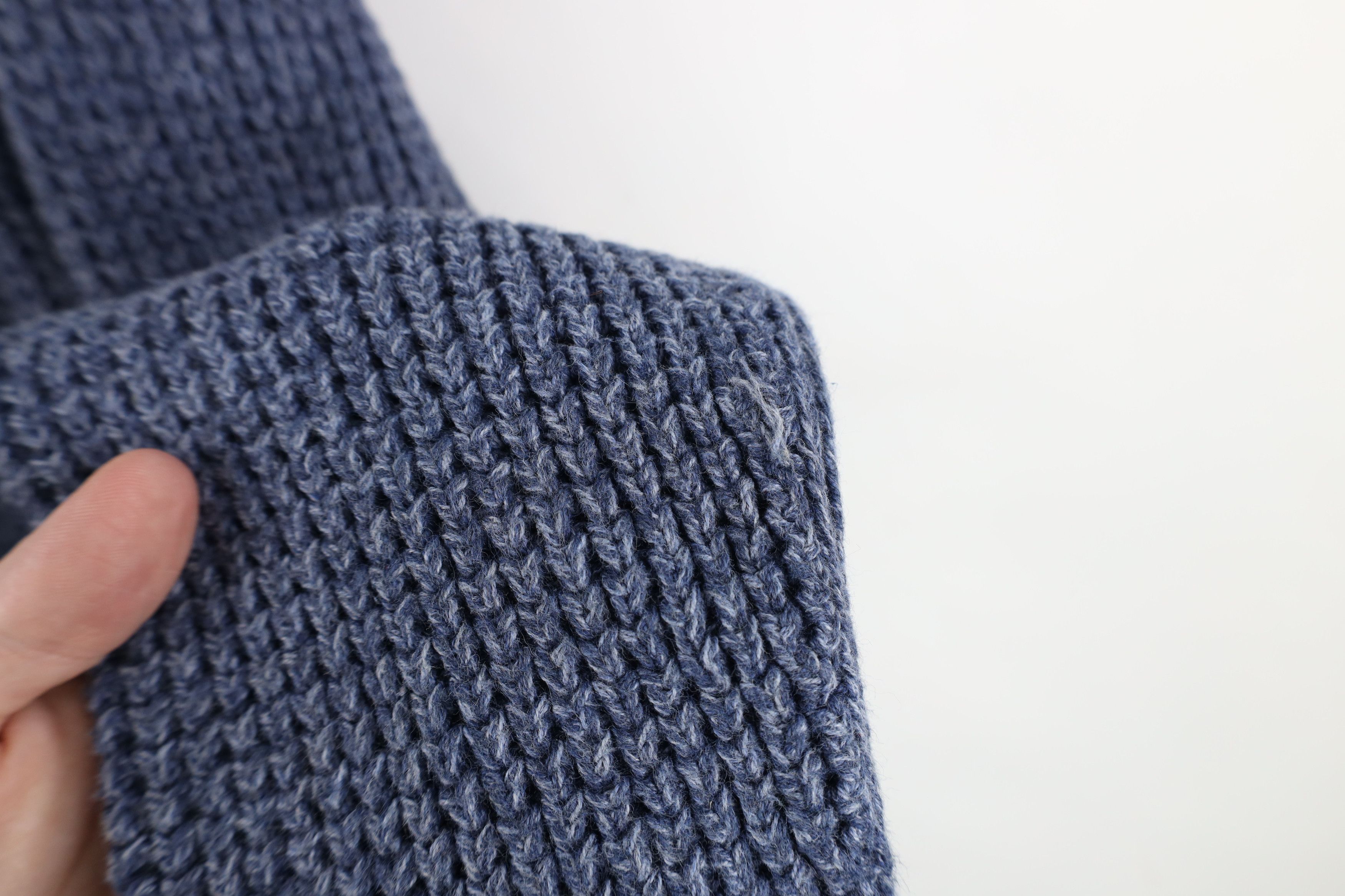 L.L. Bean Vintage LL Bean Cotton Chunky Ribbed Knit Full Zip Sweater Size US M / EU 48-50 / 2 - 5 Thumbnail