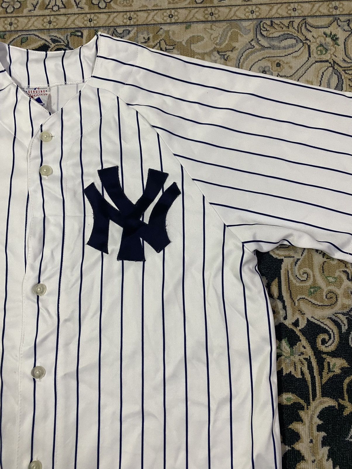 Majestic Vintage Majestic New York Yankees Pullover Jersey Size US L / EU 52-54 / 3 - 6 Thumbnail