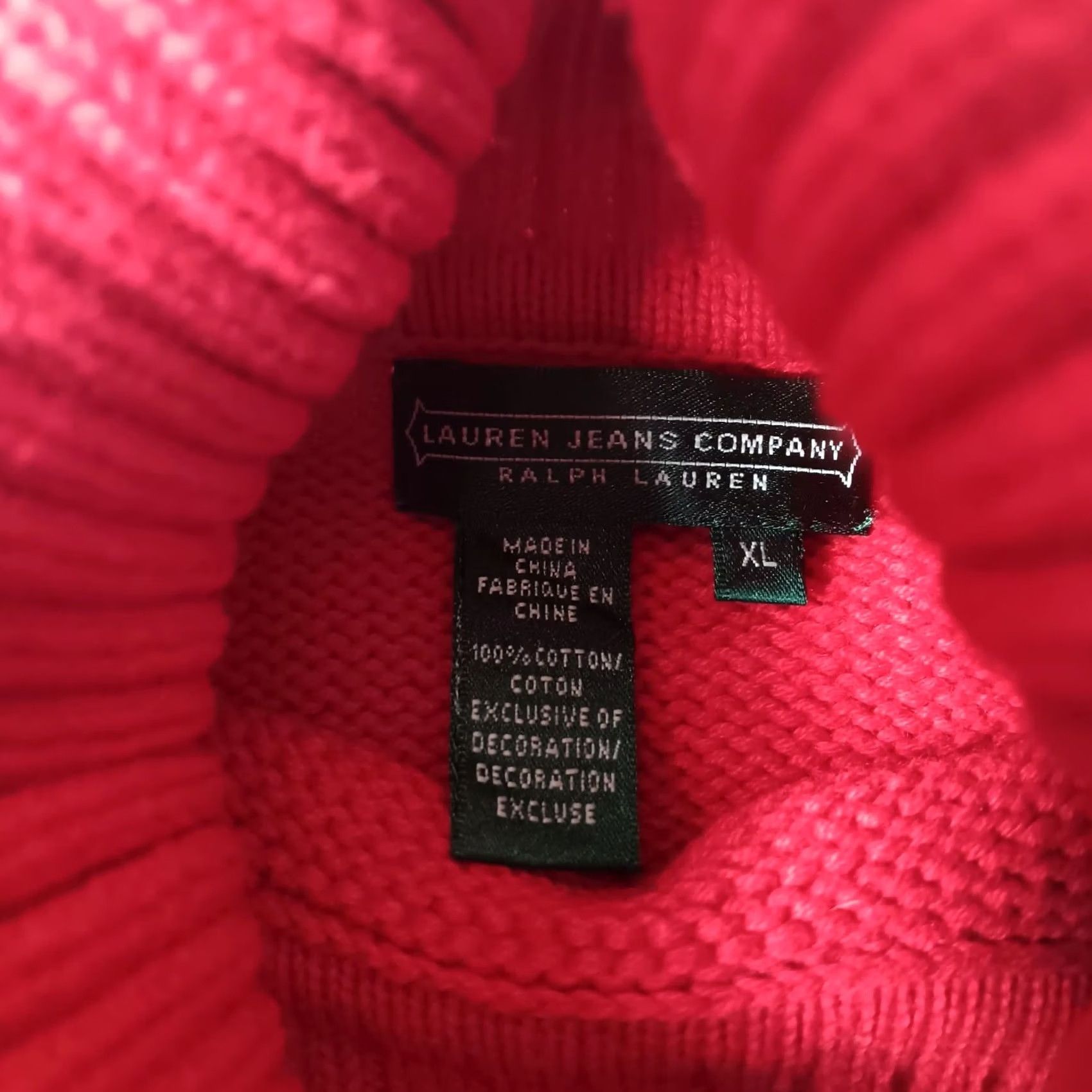 Ralph Lauren VINTAGE? No. Size XL / US 12-14 / IT 48-50 - 6 Thumbnail