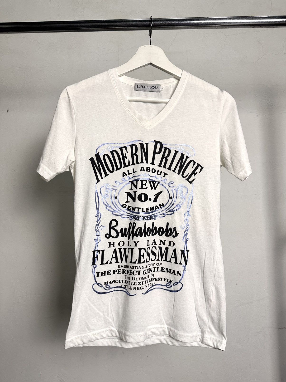 BUFFALO BOBS Buffalo Bobs Graphic V-Neck Tee Size US M / EU 48-50 / 2 - 1 Thumbnail