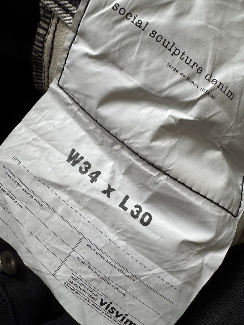 Visvim visvim size w34l30 23AW SOCIAL SCULPTURE jeans 2503-Nextarr Size US 28 / EU 44 - 3 Thumbnail