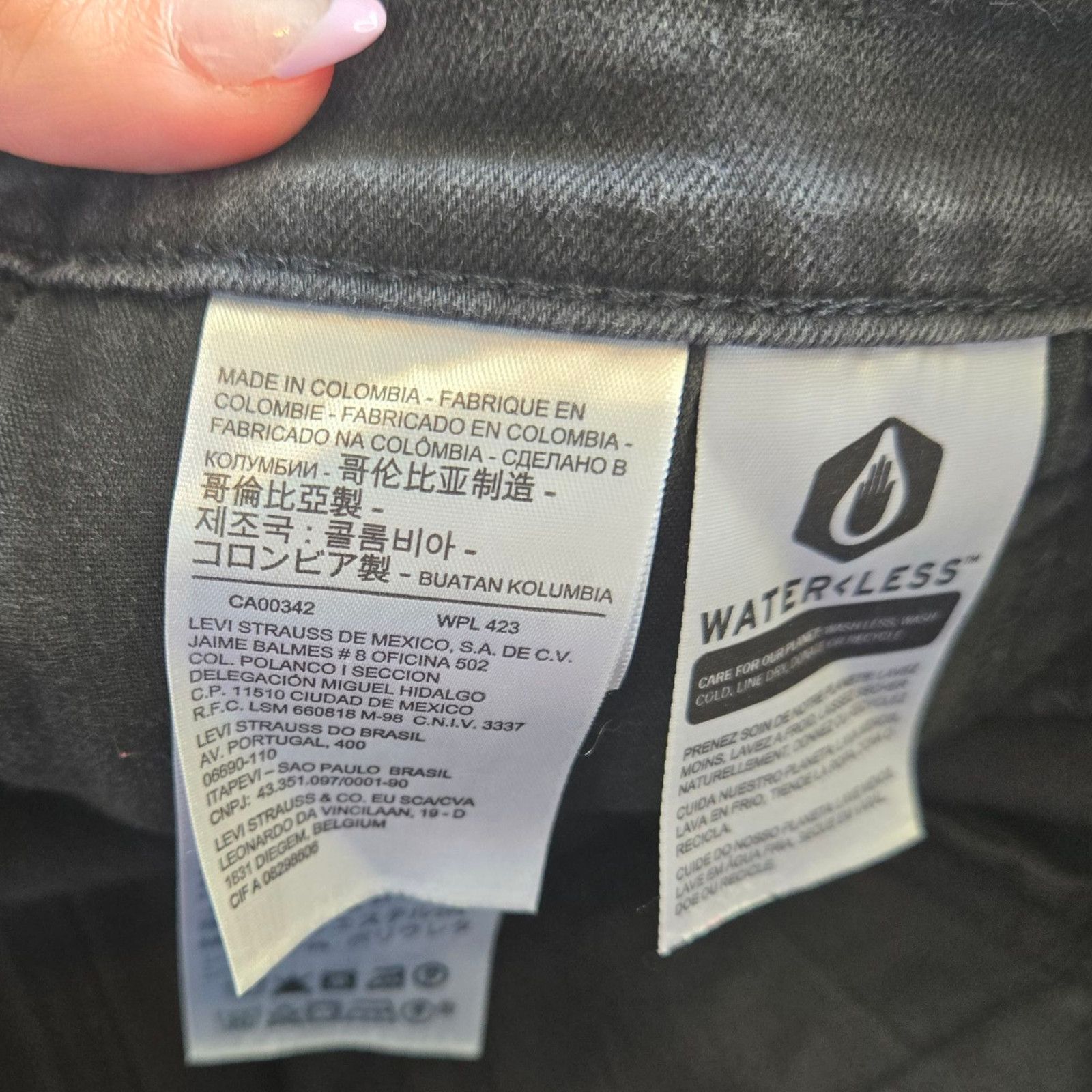 Levi's Levi's 721 Skinny Charcoal Gray High Waisted Jeans Size 32 Size 32" / US 10 / IT 46 - 10 Thumbnail
