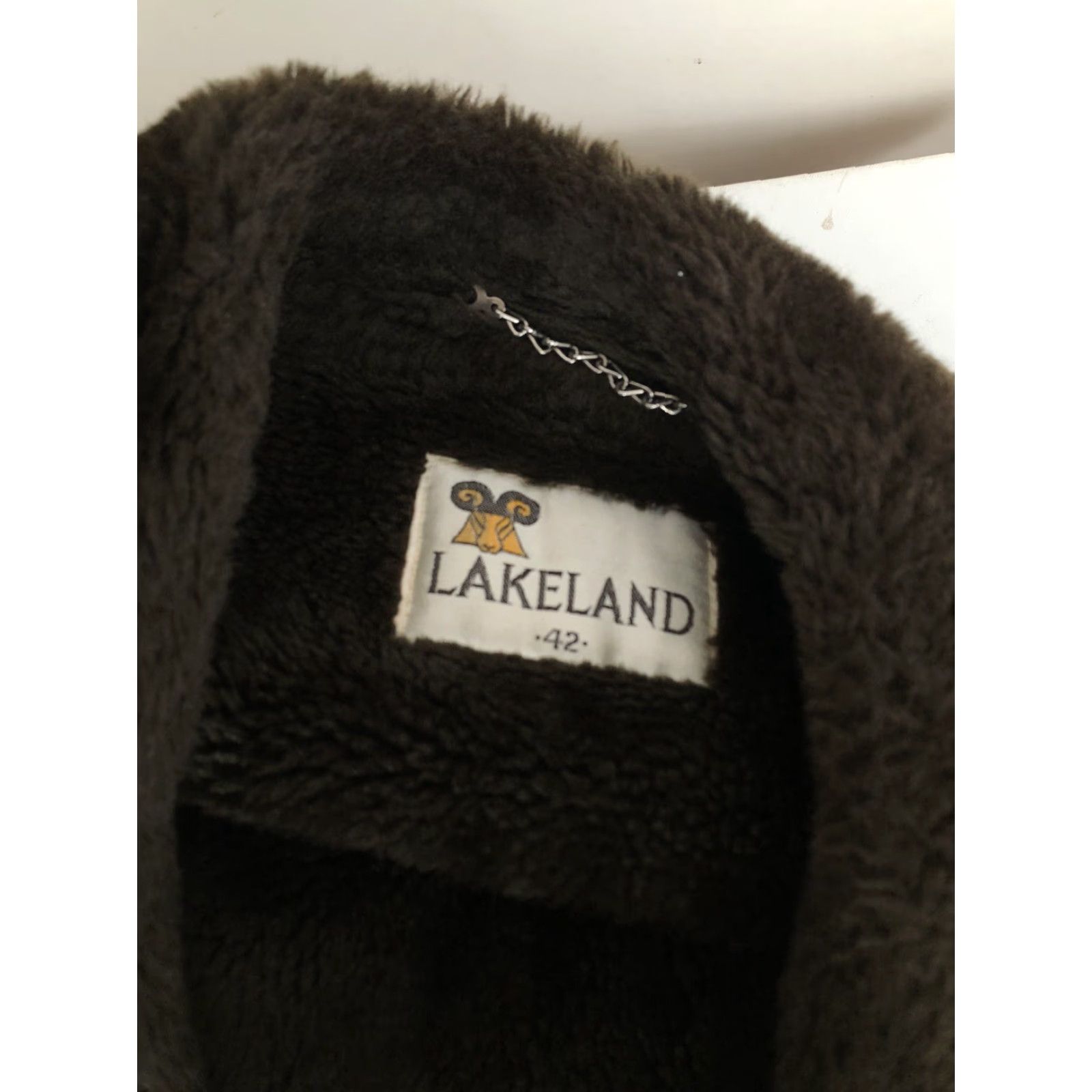 Vintage VINTAGE Lakeland Field Hunting Mens Jacket Sherpa Lined Wool-Like Brown 42 Sz 42 USA Mens Mens Size US XS / EU 42 / 0 - 7 Thumbnail